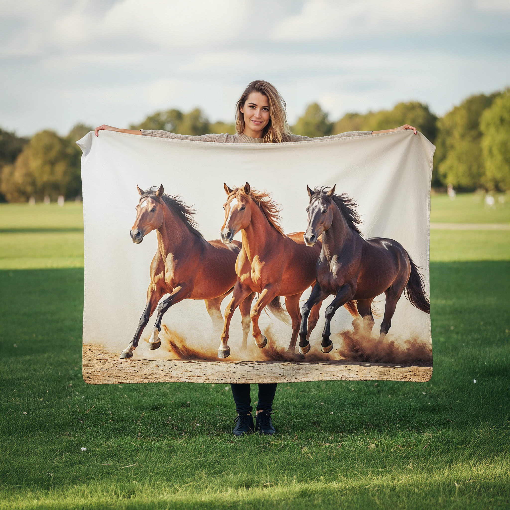 Personalized Photo Fleece Blankets - ltra-Soft Plush Fleece for Cozy Gifts & Promotions 5