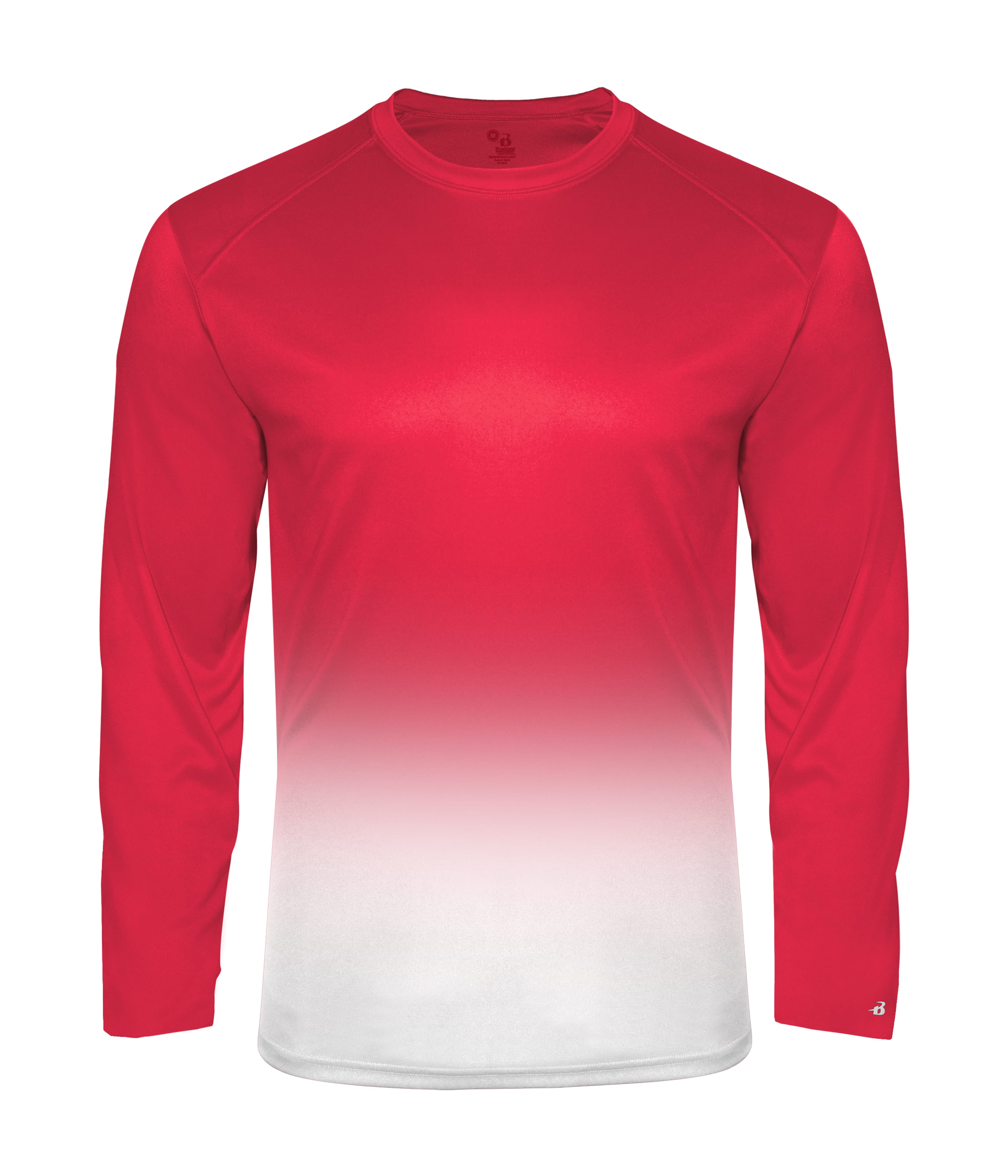 Ombre L/S Tee, custom t-shirt with logo imprint 12