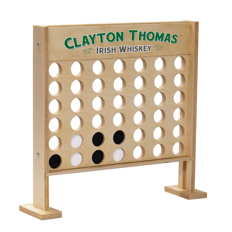 Four In A Row Game Small Table Top Printed Header