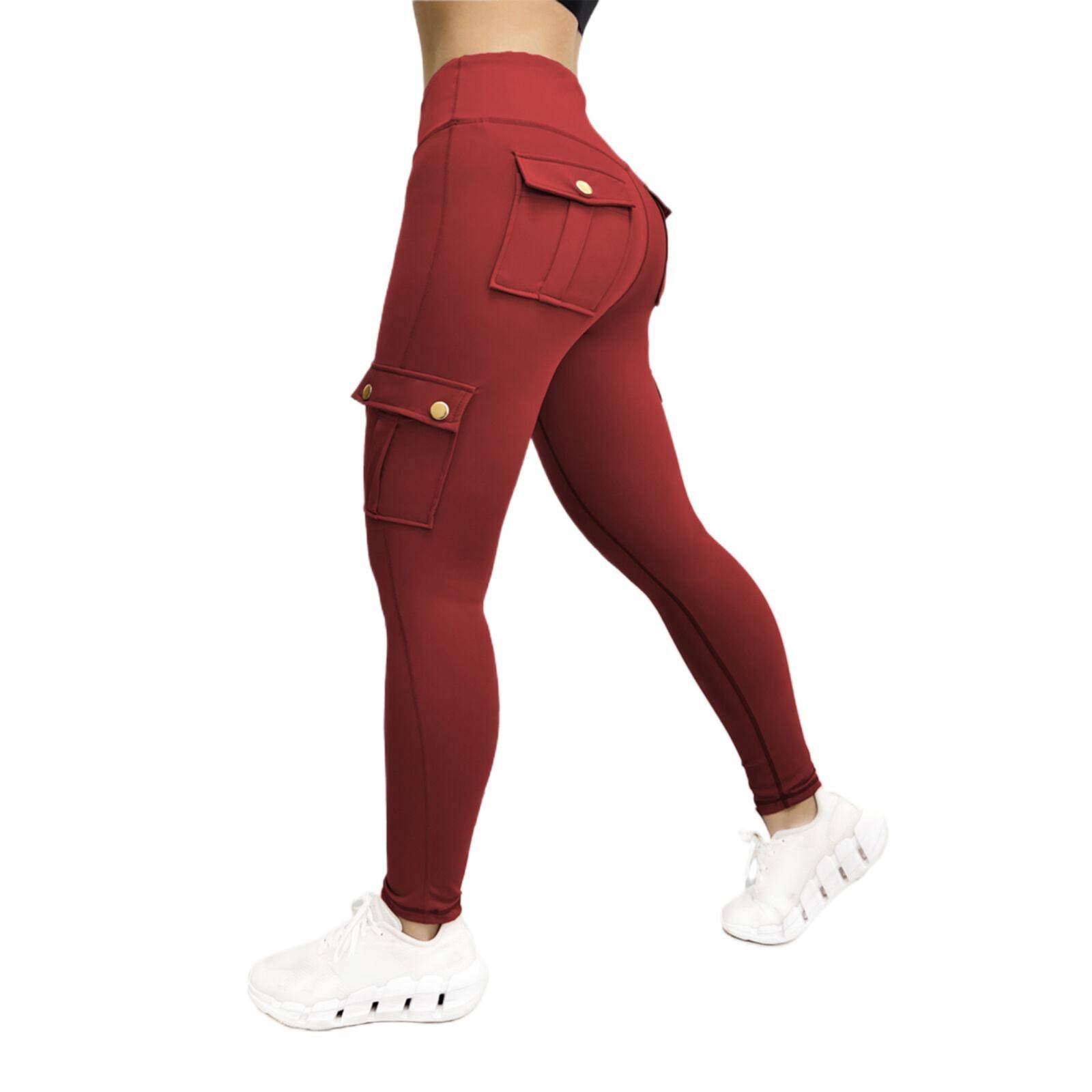 Workwear-style sports yoga leggings 6