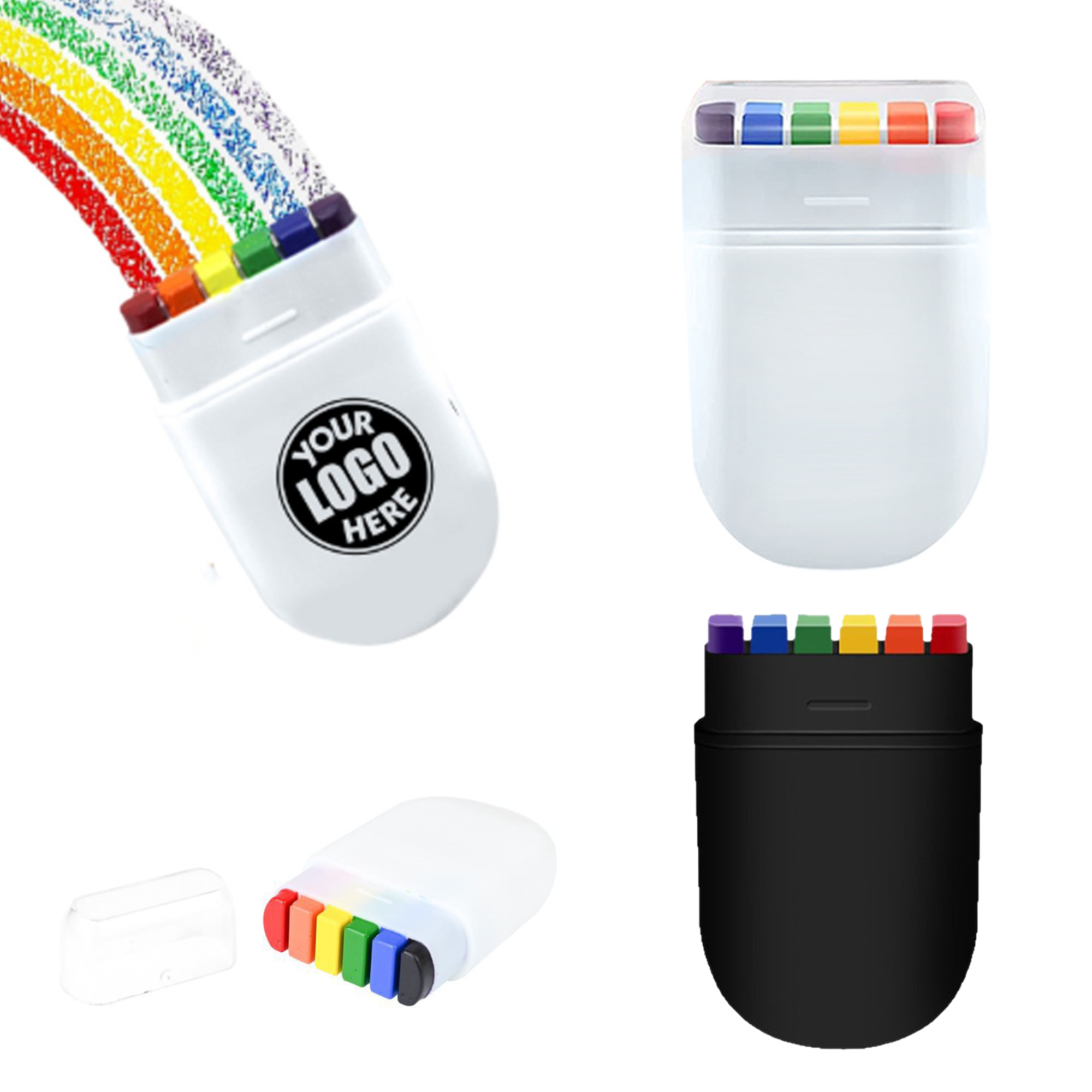 6 Color Rainbow World Cup Face Painting 1