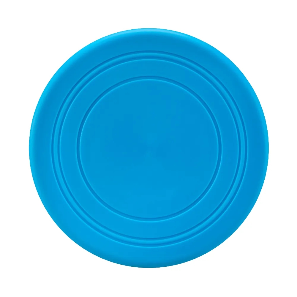 7 in Interactive Lightweight Dog Flying Disc Toy Soft Rubber 6