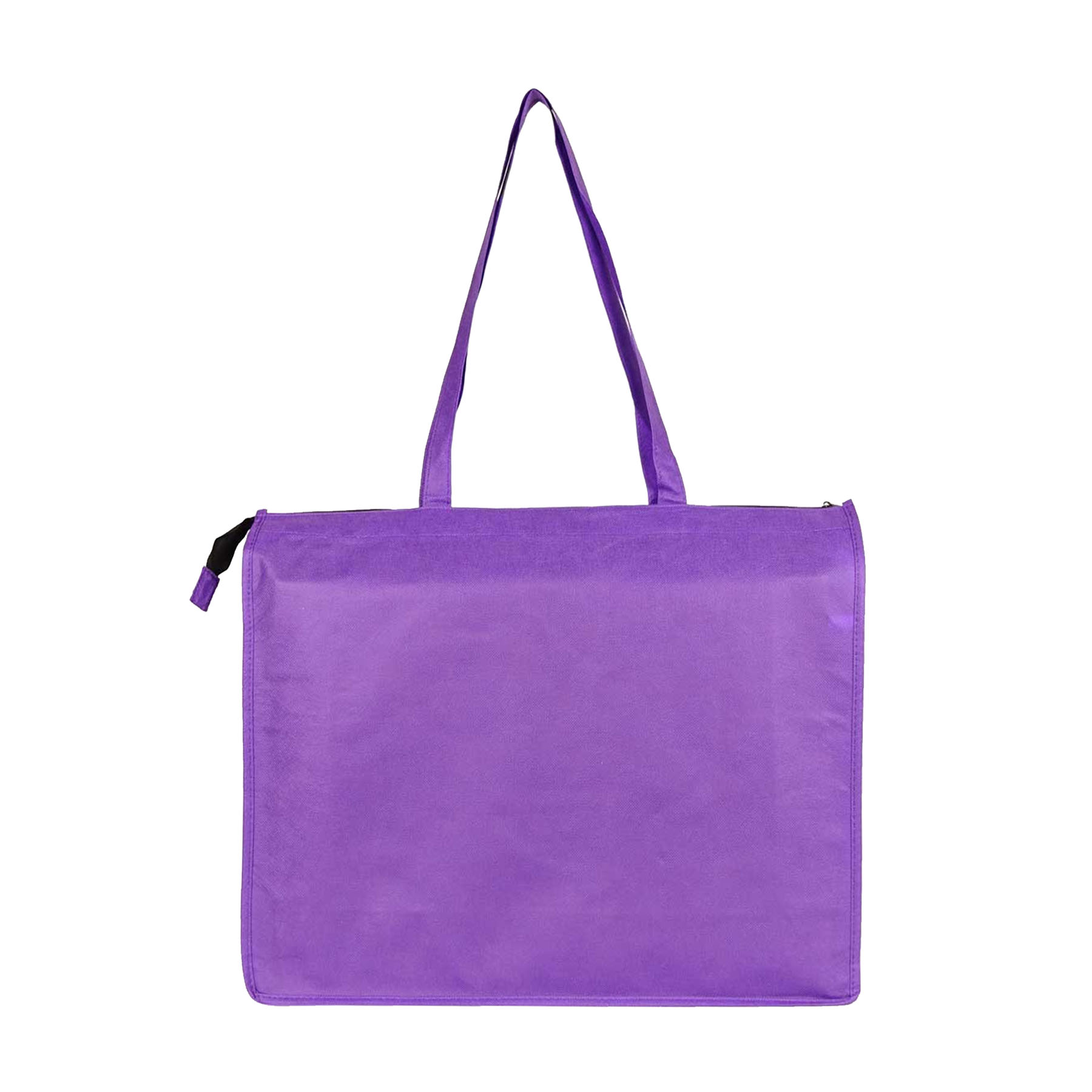 Extra LargeRecycled Non-Woven Polypropylene Tote w/ Zipper 7