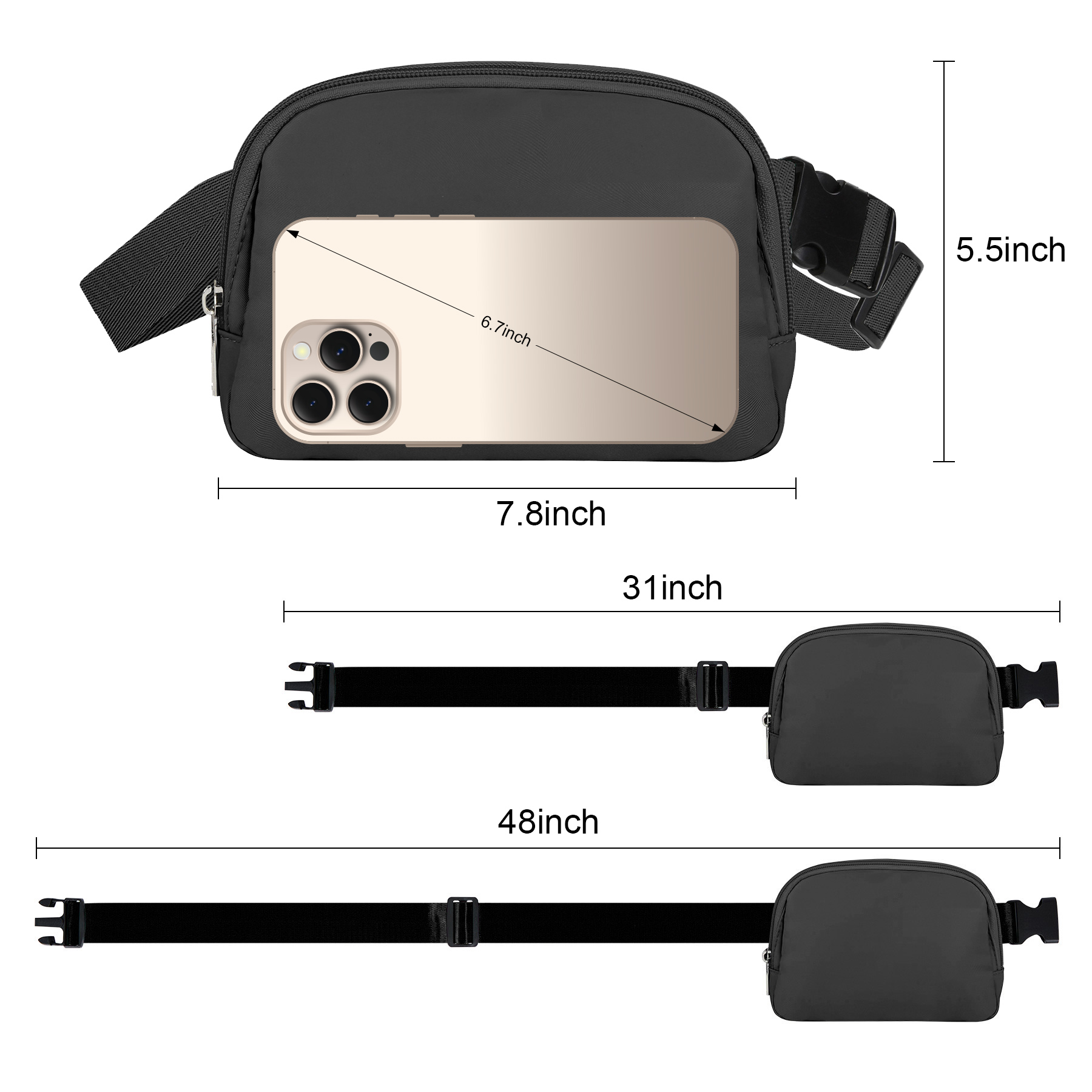 Anywhere Cross Body Belt Bag 19