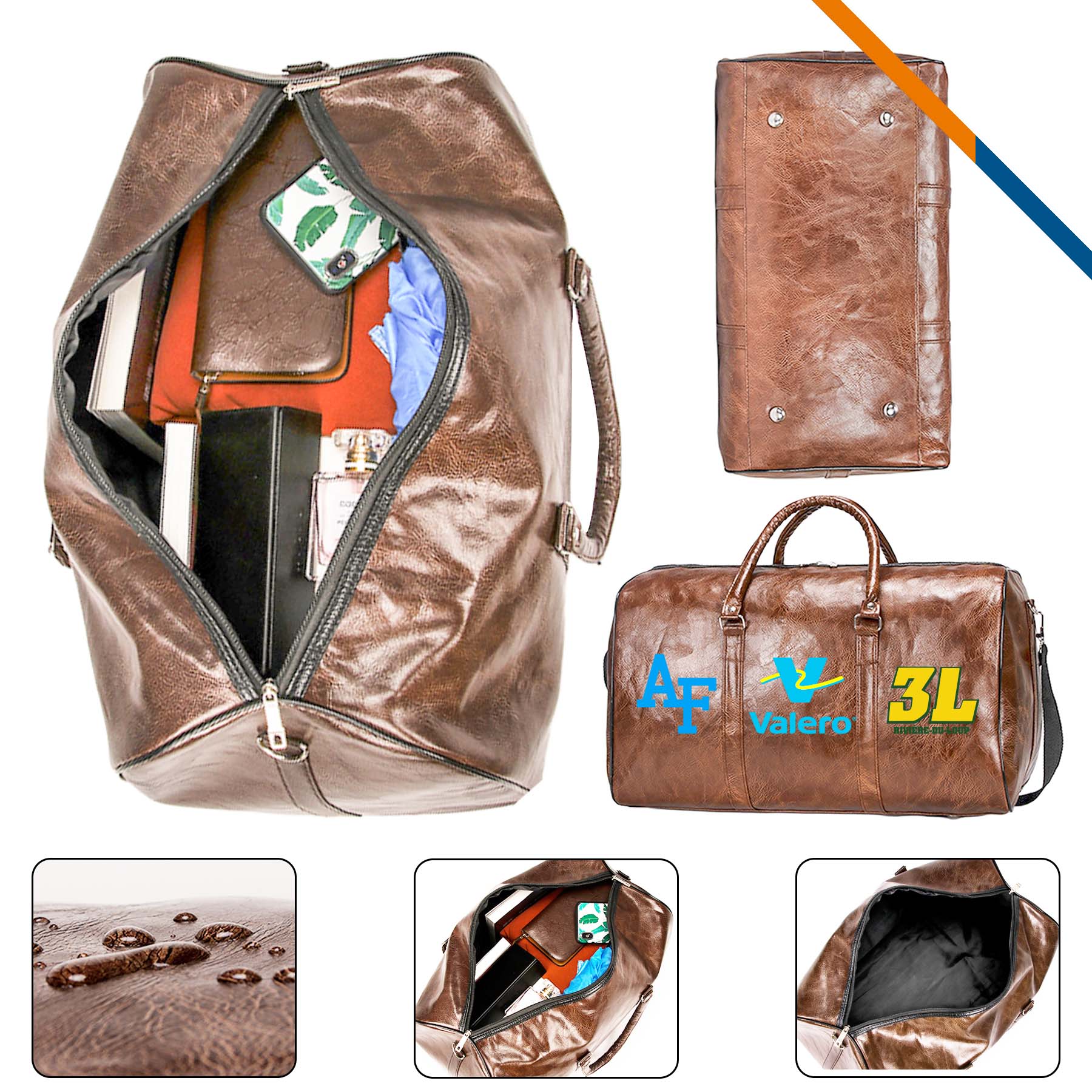 Onyx PU Duffel Bag 7