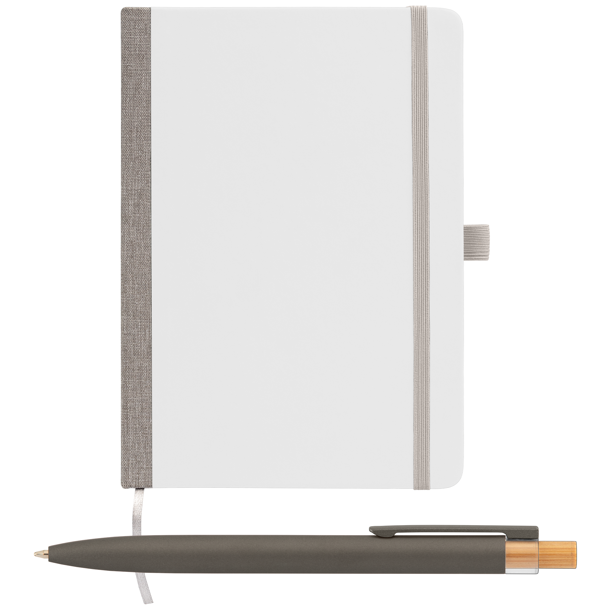 Steinbeck Recycled Hard Cover Journal & Pen Set - A5 5.9" x 8.3" 10