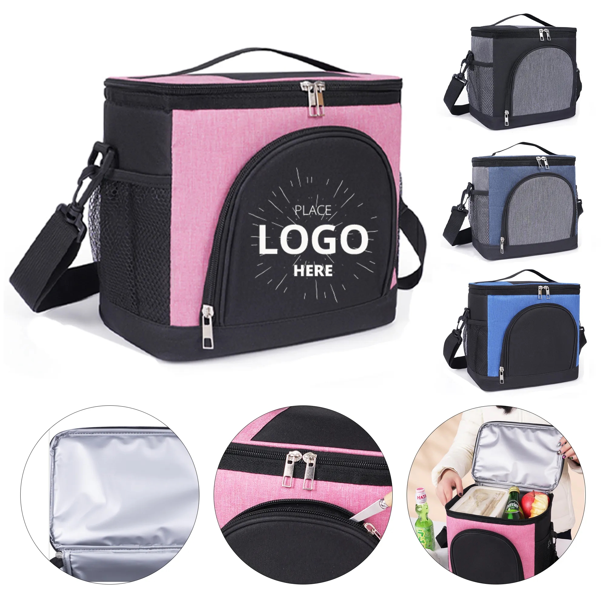 Square Crossbody Cooler Bag 3