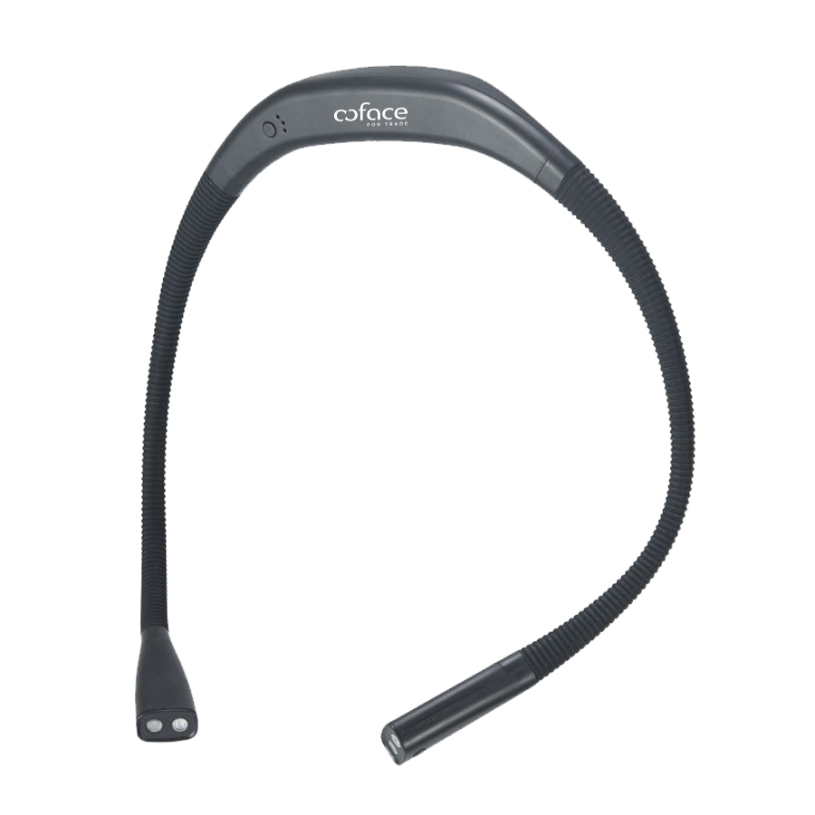 LED Neck Reading Light for Reading in Bed or Outdoor Activities 2000mAh Rechargeable Battery 2