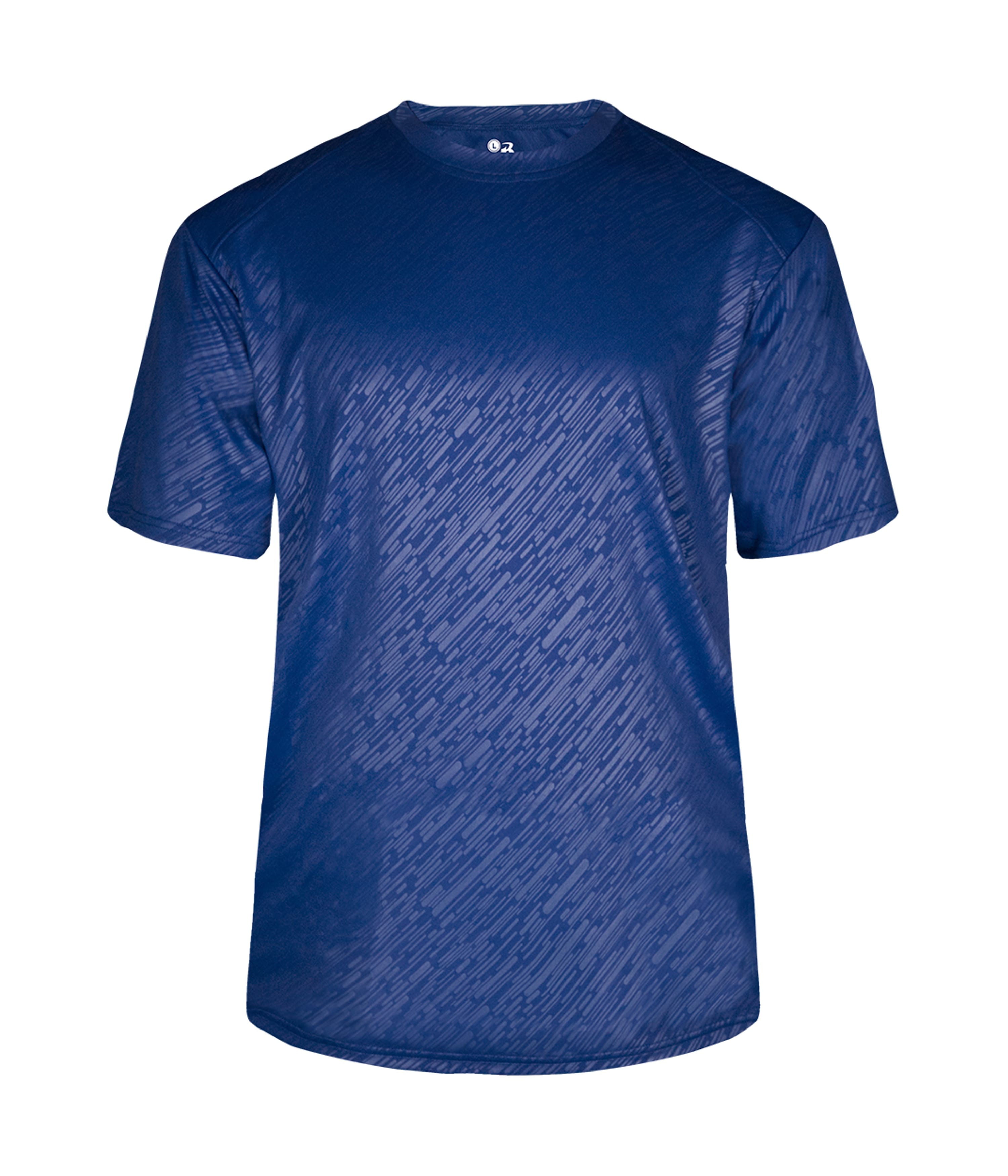 LINE EMBOSSED TEE 6