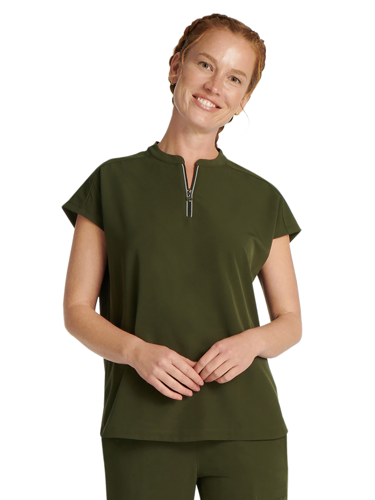 Healing Hands - 360 - Women's 2-Pocket Sandy Mandarin Collar Top 19