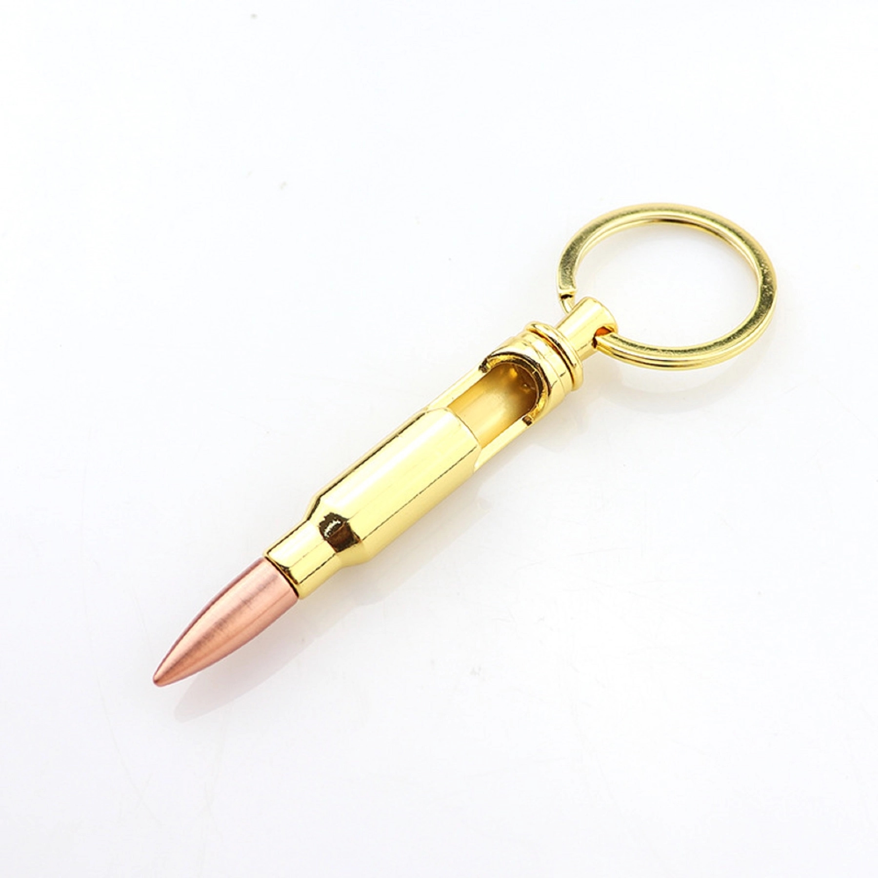 Bullet Bottle Opener Keychain 2