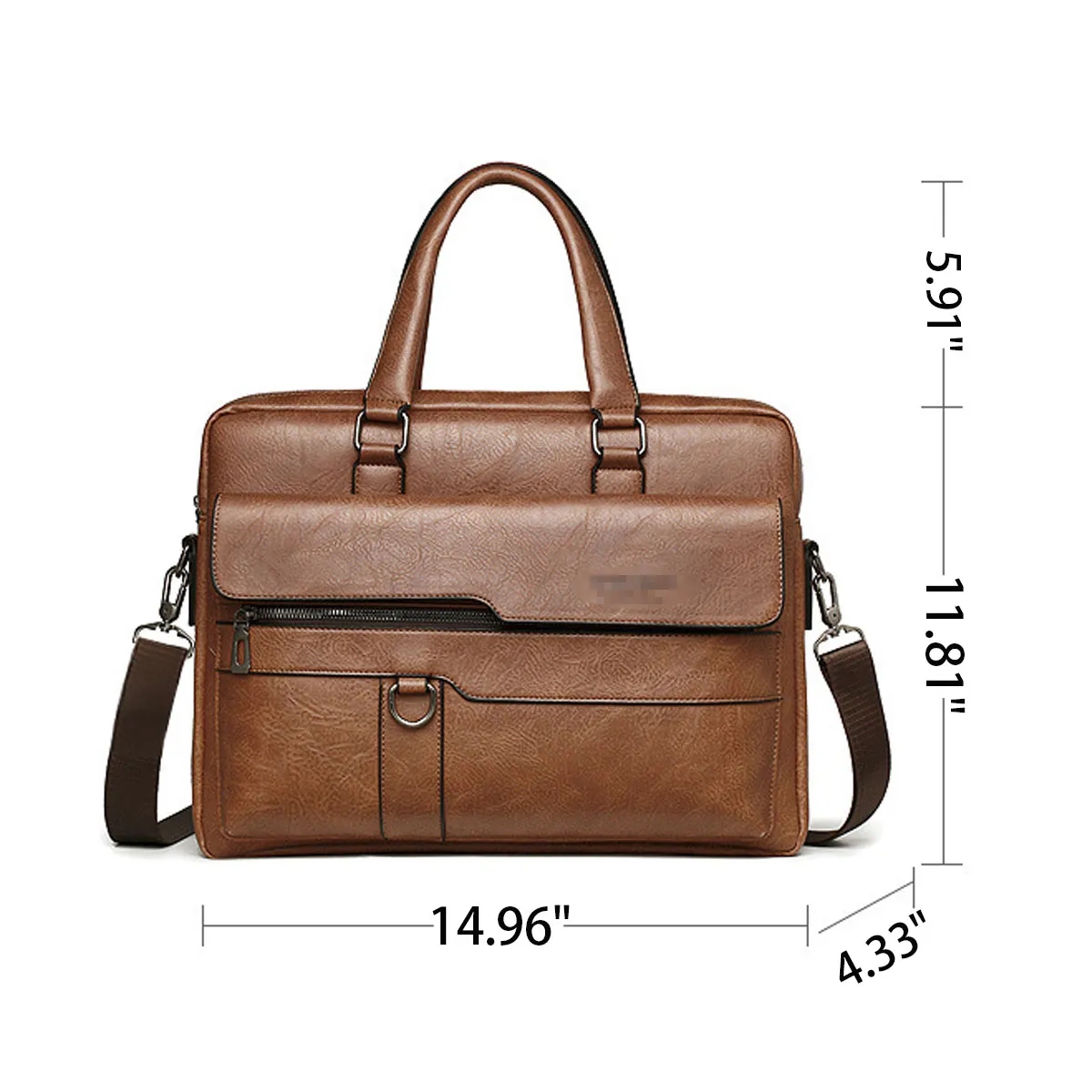 Waterproof Retro Business Travel Men's Handheld Briefcase 4