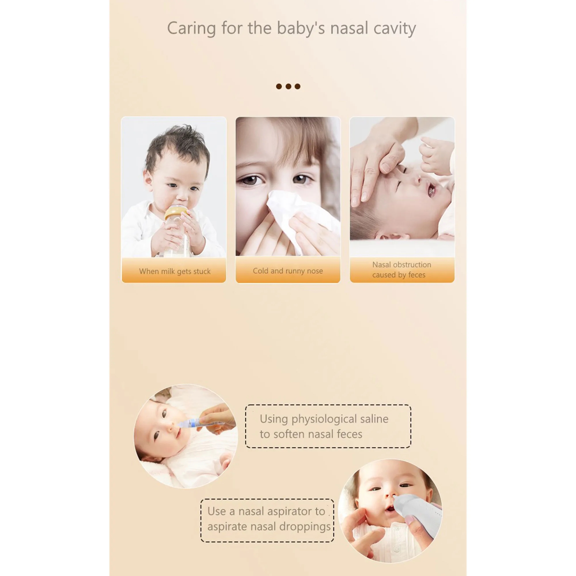Baby Nasal Aspirator Waterproof 5