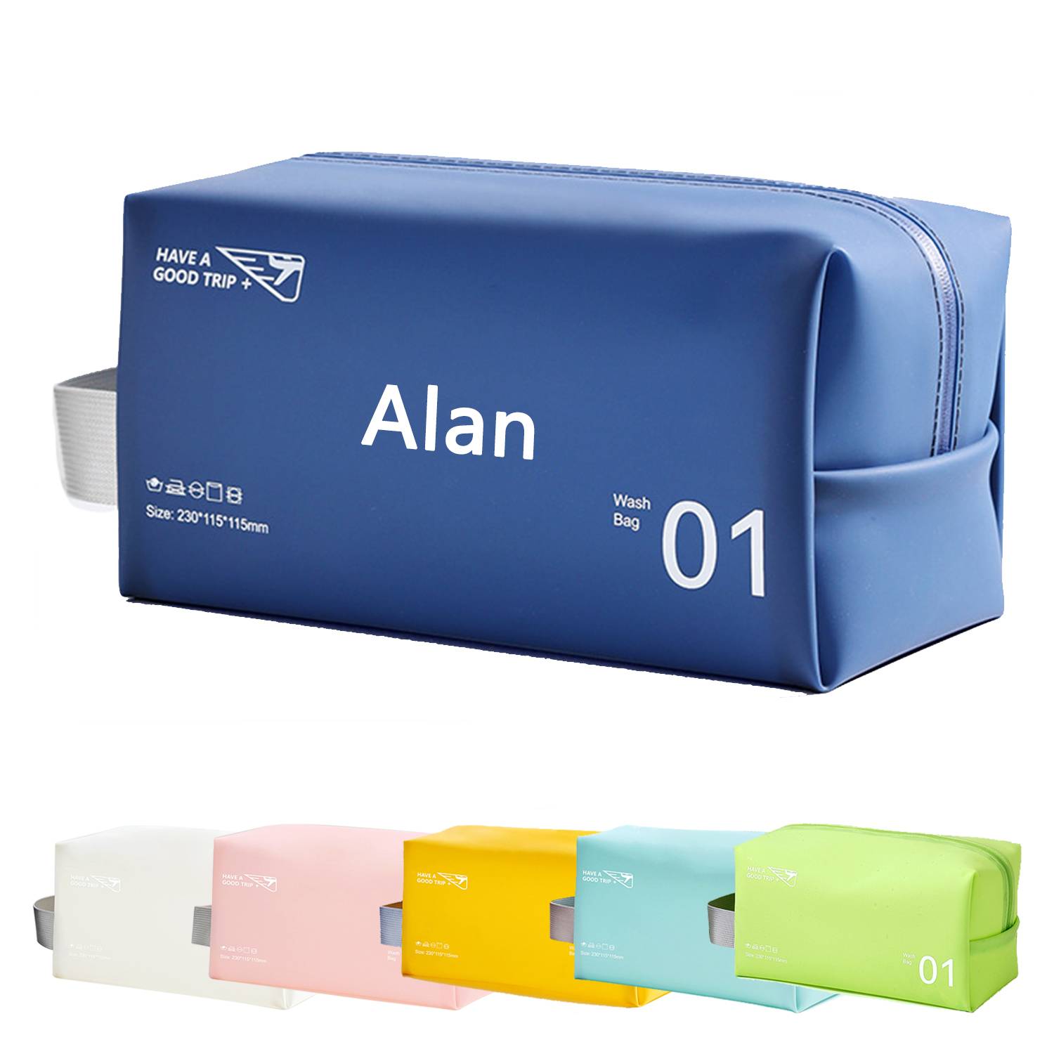 Pvc Zippered Toiletry Bag 20