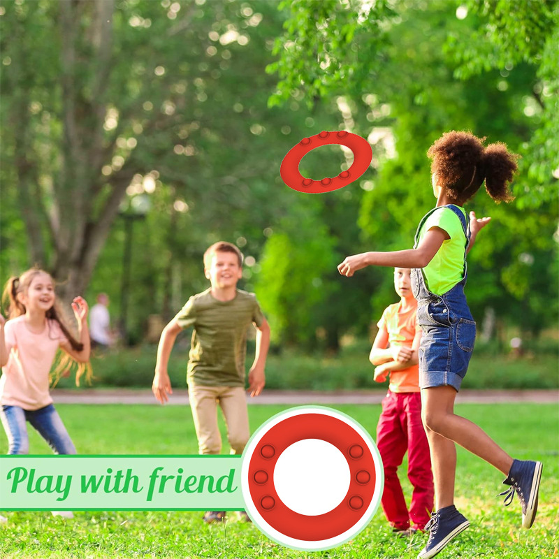 Silicone Wrist Pop-it Flying Disc 2