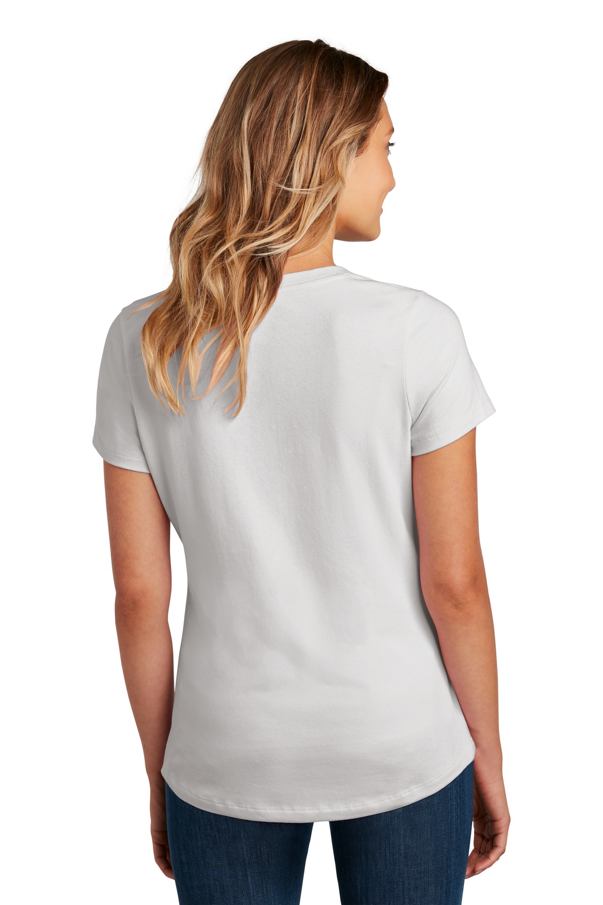 District Women's Flex Scoop Neck Tee DT7501 14