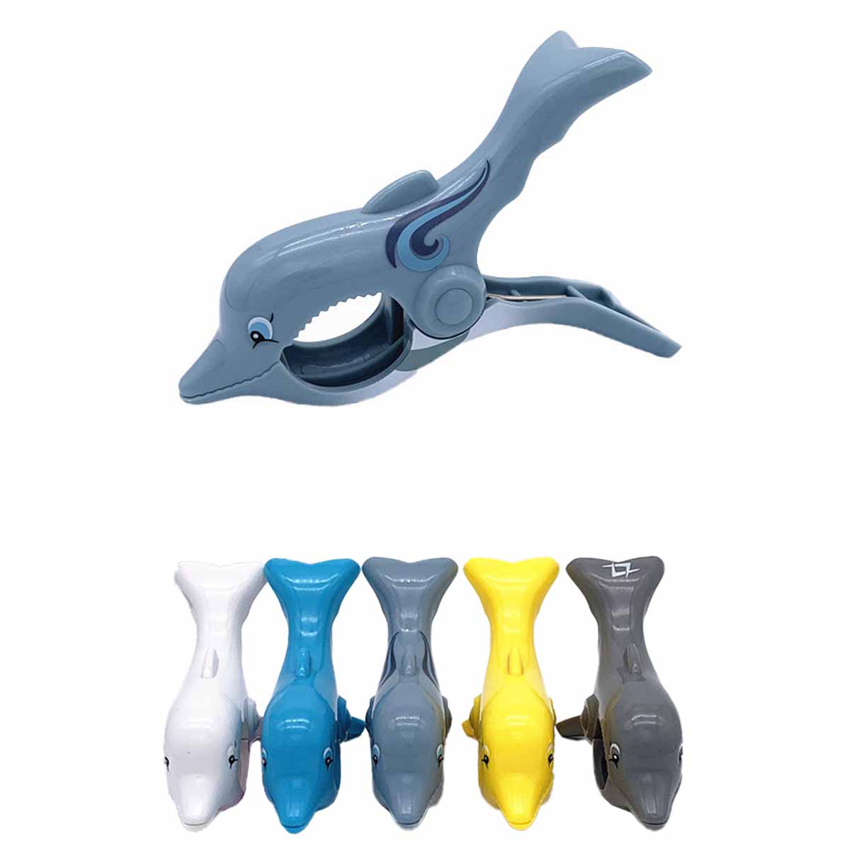 Plastic Dolphin Beach Towel Clip 3