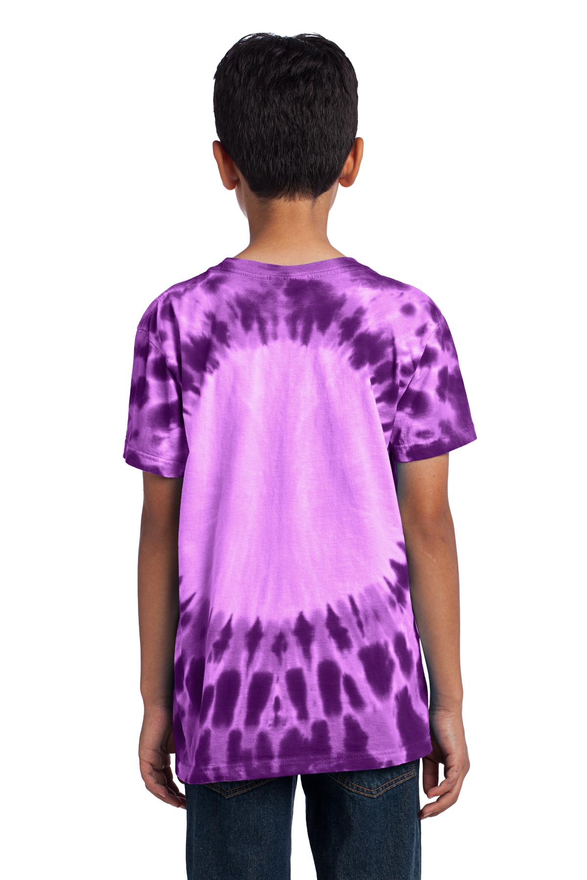 Port & Co Youth Window Tie-Dye Tee. PC149Y 21