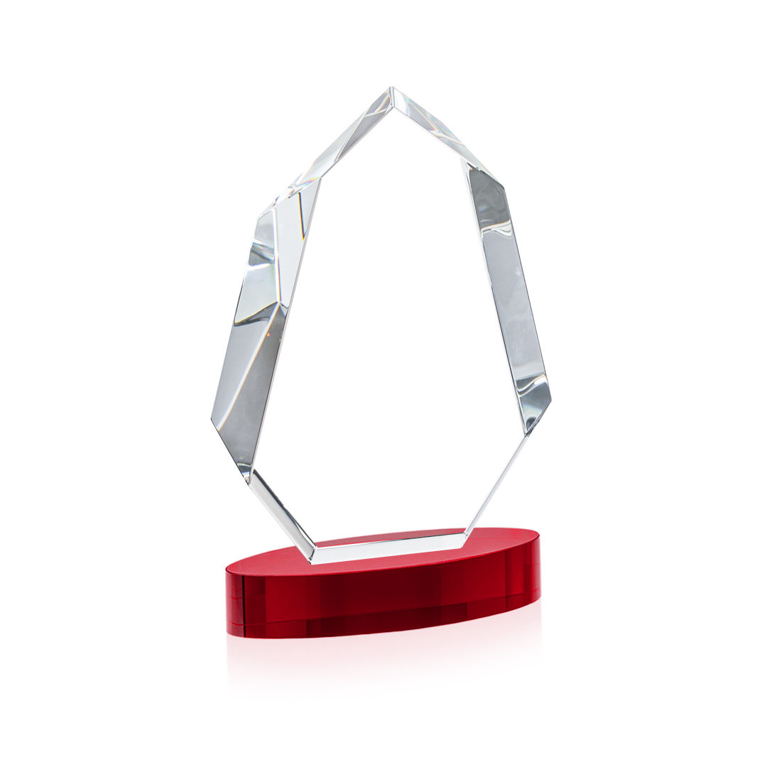 Norwood VividPrint™ Award on Alberton Base - Red 2