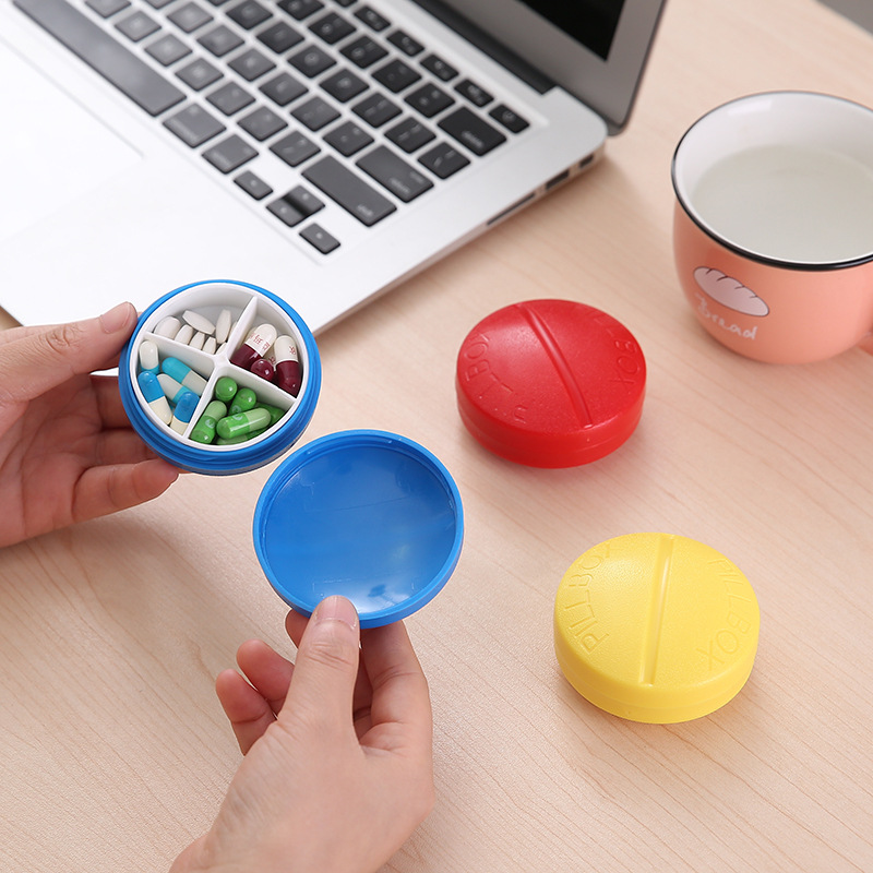 Round Mini Pill Box 2