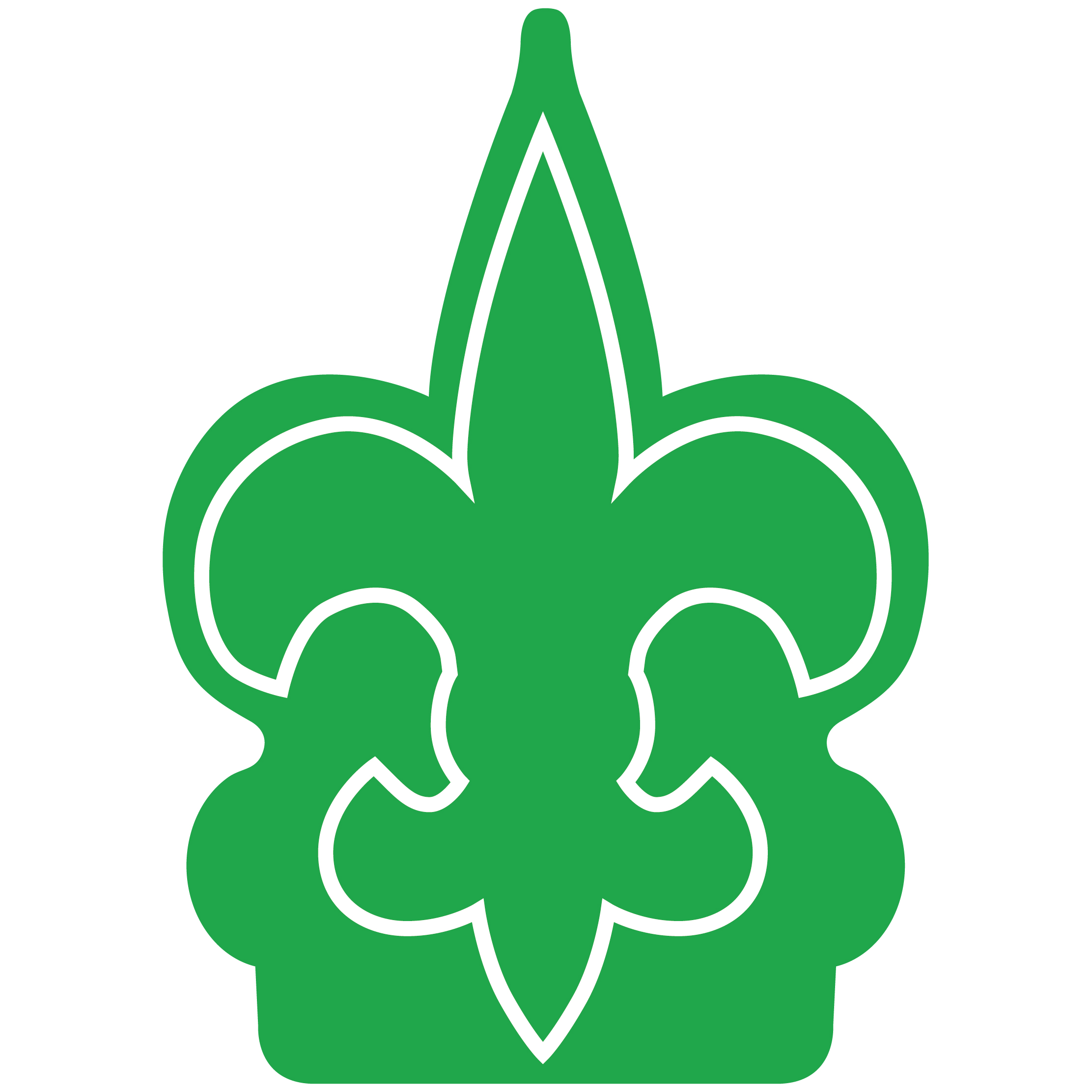 Fleur de Lys Mitt 2