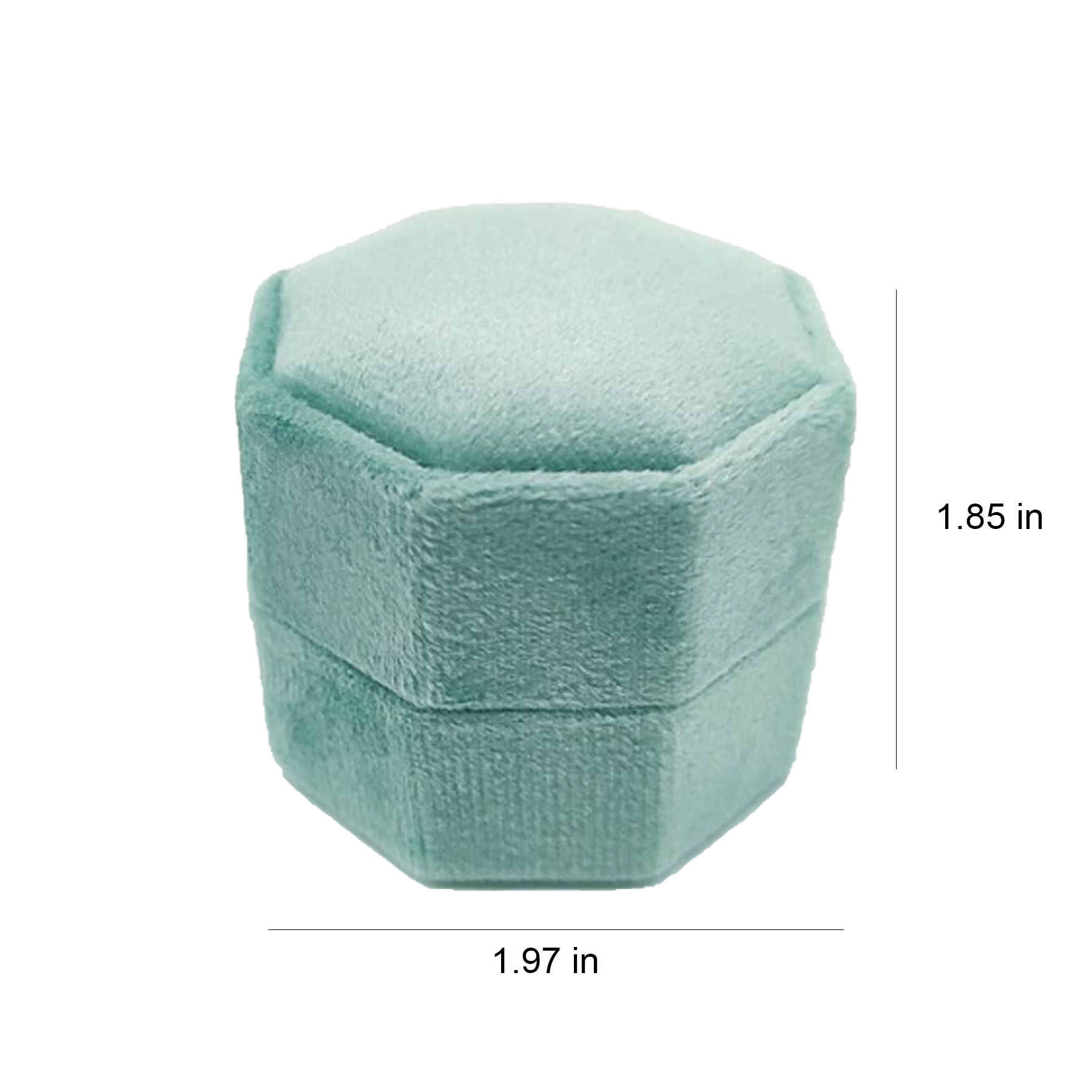 Velvet Octagon Ring Box 5