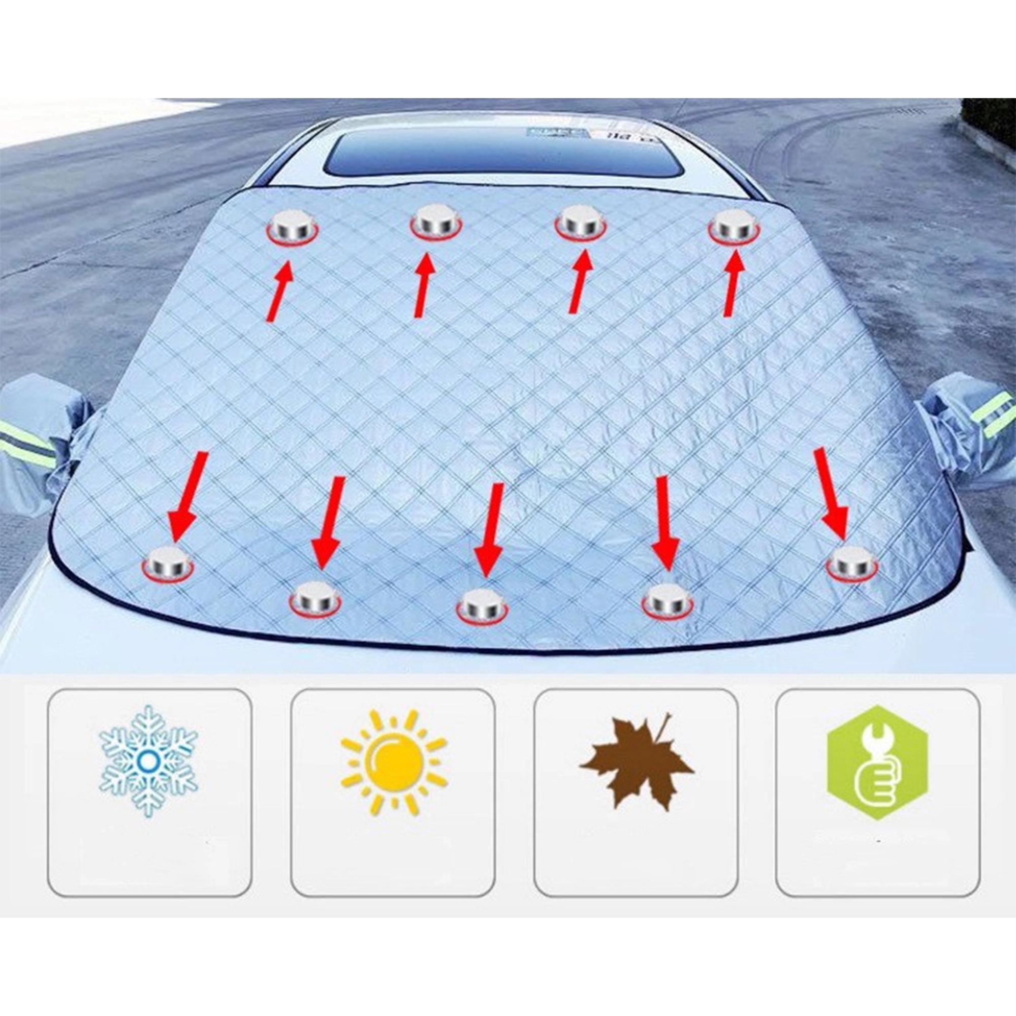 Windshield Snow Cover MOQ 100PCS 4