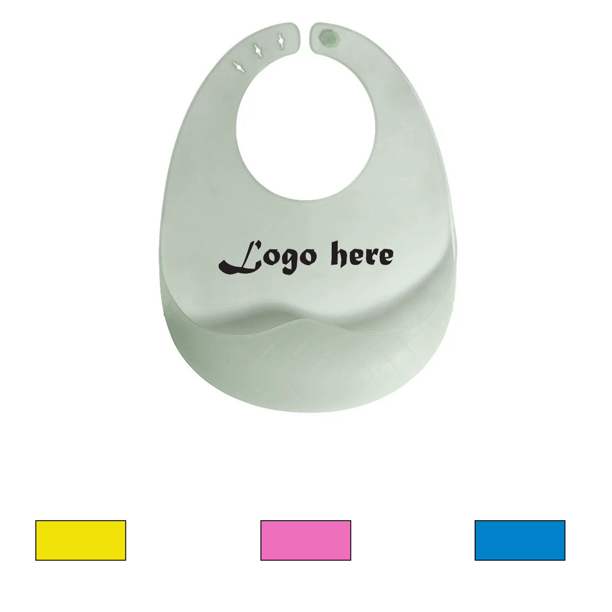 Food Dust-Proof And Water-Proof Silicone Bib 2