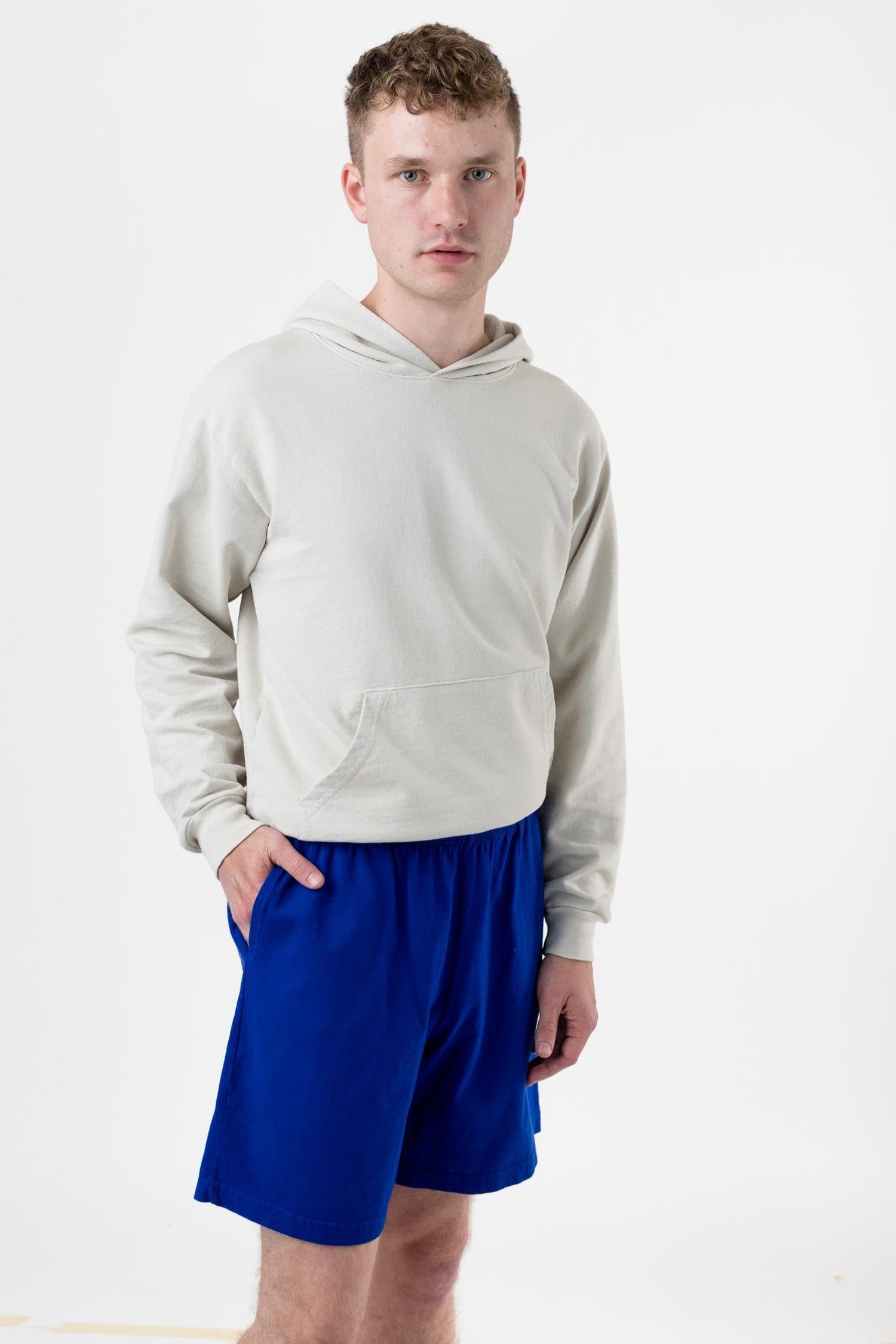 8.5 OZ MID-LENGTH HEAVY JERSEY SHORTS 10