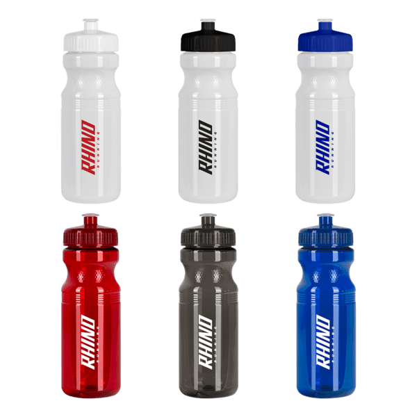 ACCONA 24 oz. PET Sports Bottle with Push/Pull Lid 9