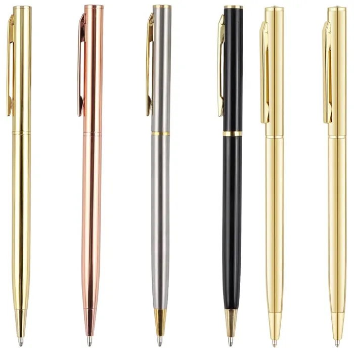 Luxury Hotel Slim Metal Ballpoint Pen 2
