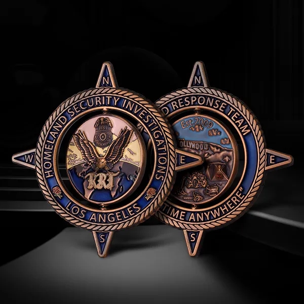 Spinner Challenge Coin 2