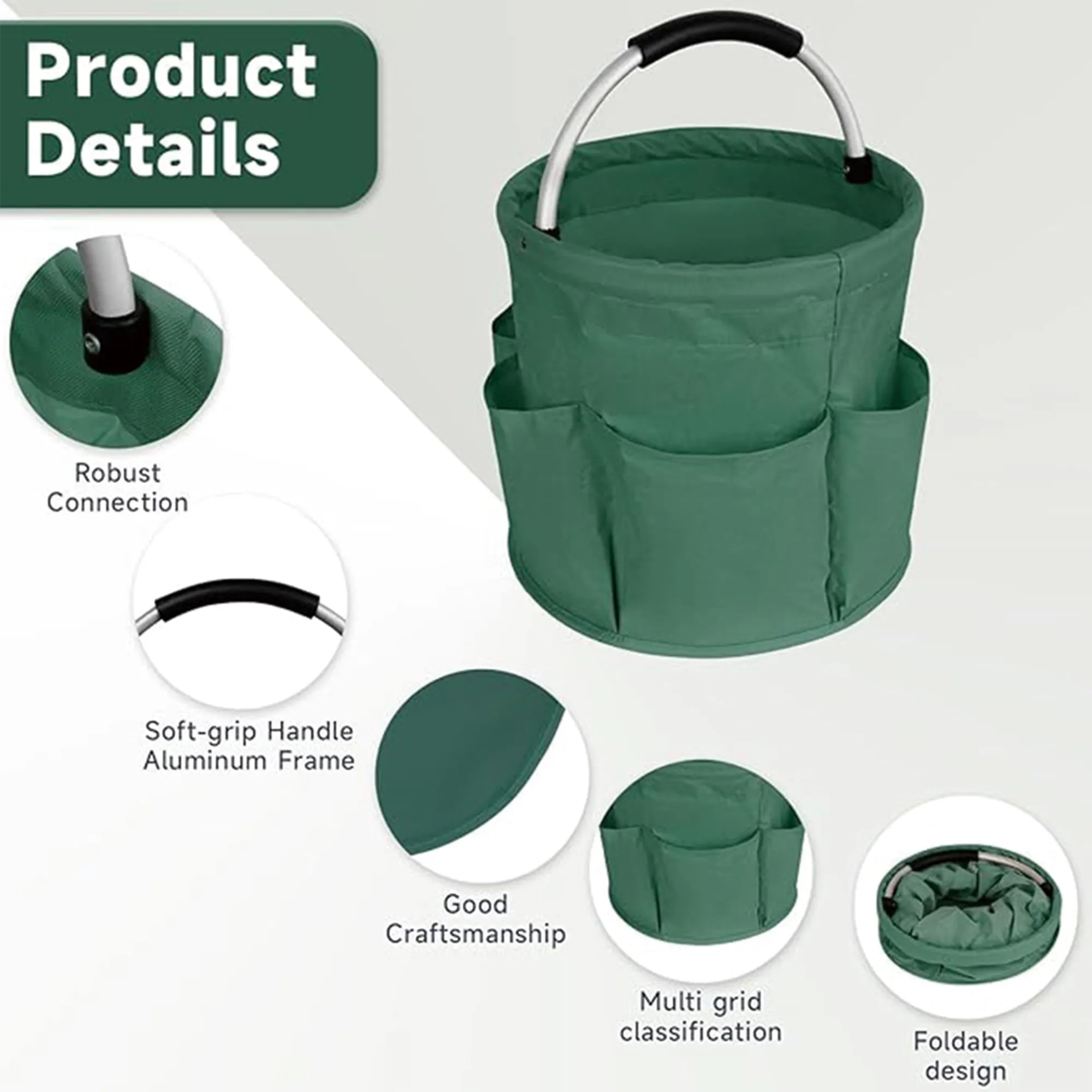 Durable & Spacious Foldable Tool Organizer 6