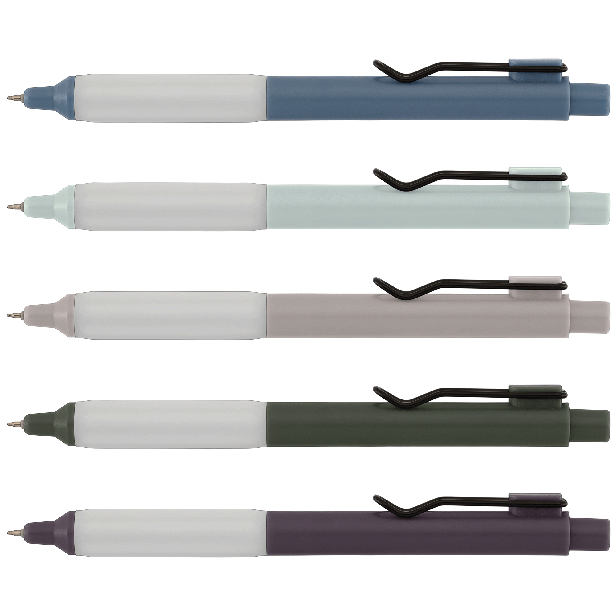 Cloud Grip Retractable Gel Pen - Extra Fine Point 0.5 mm 2