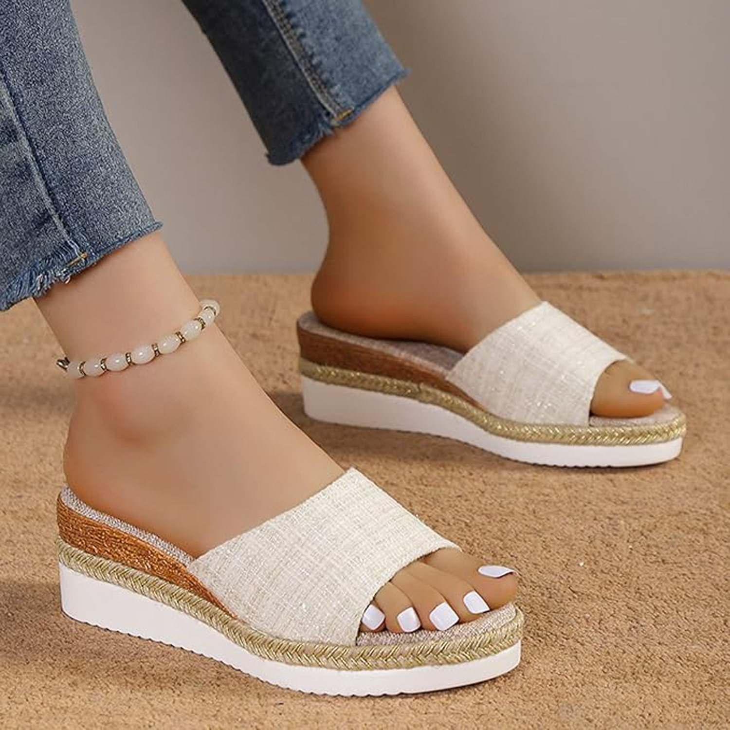 Solid Color Platform Sandals for Women 5