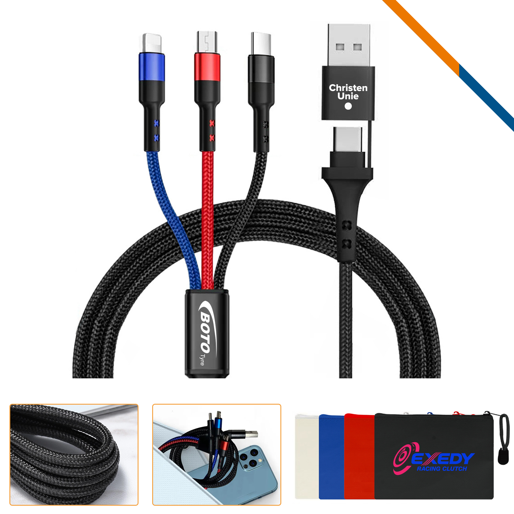 Ganear 5in1 Fast Charging Cable 3