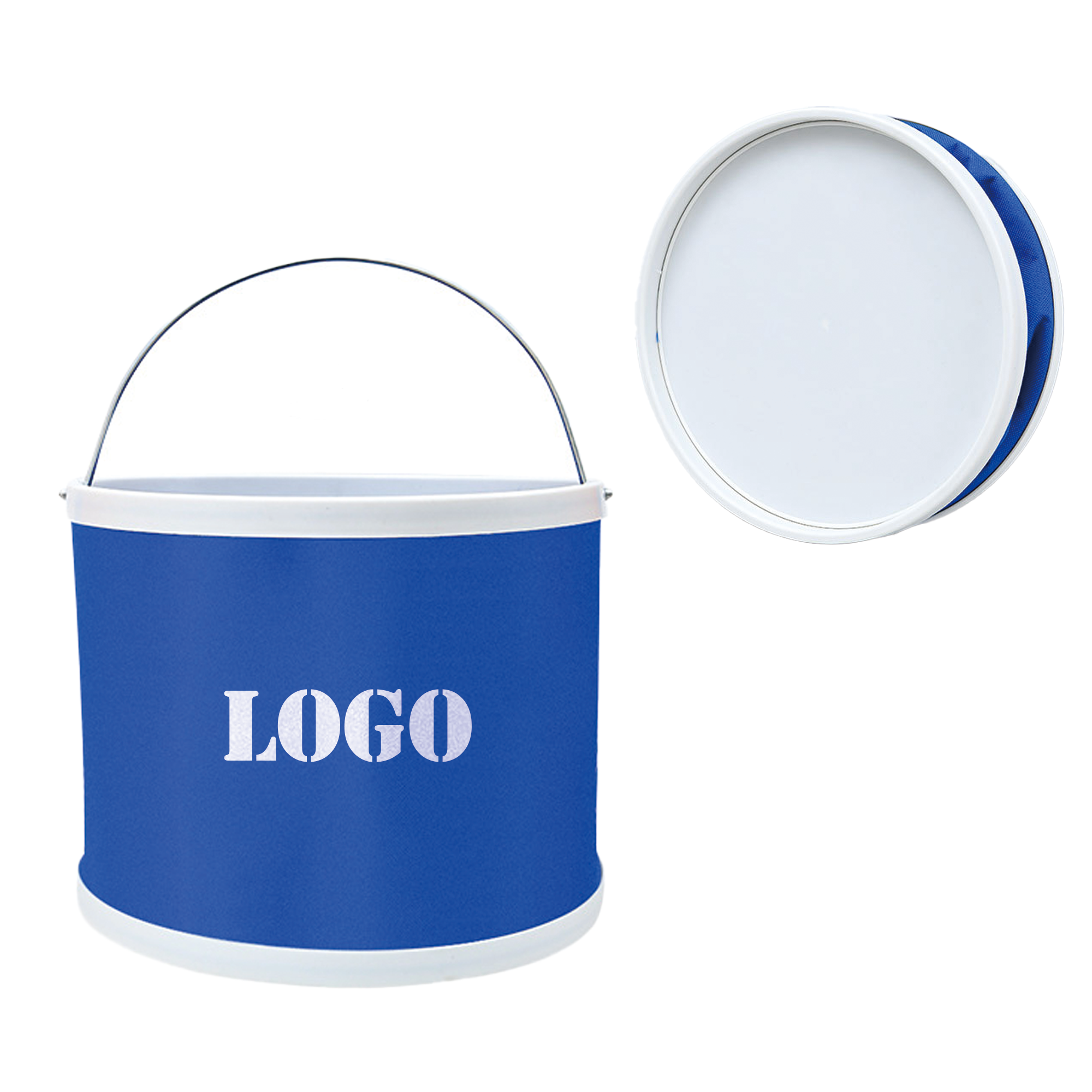 2.4 Gallons Portable Folding Bucket 2