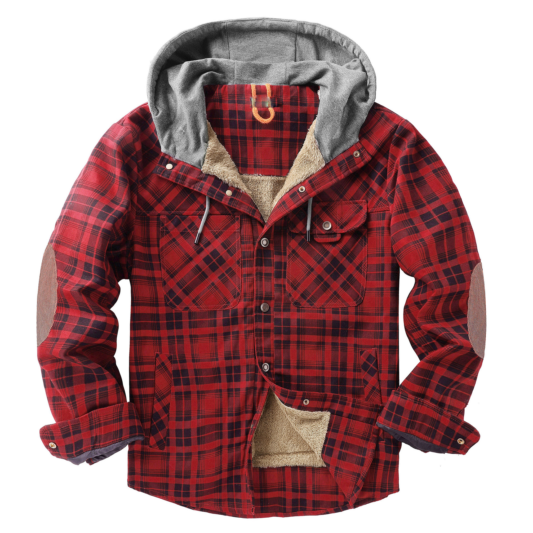 Men's Casual Plaid Shirt 15
