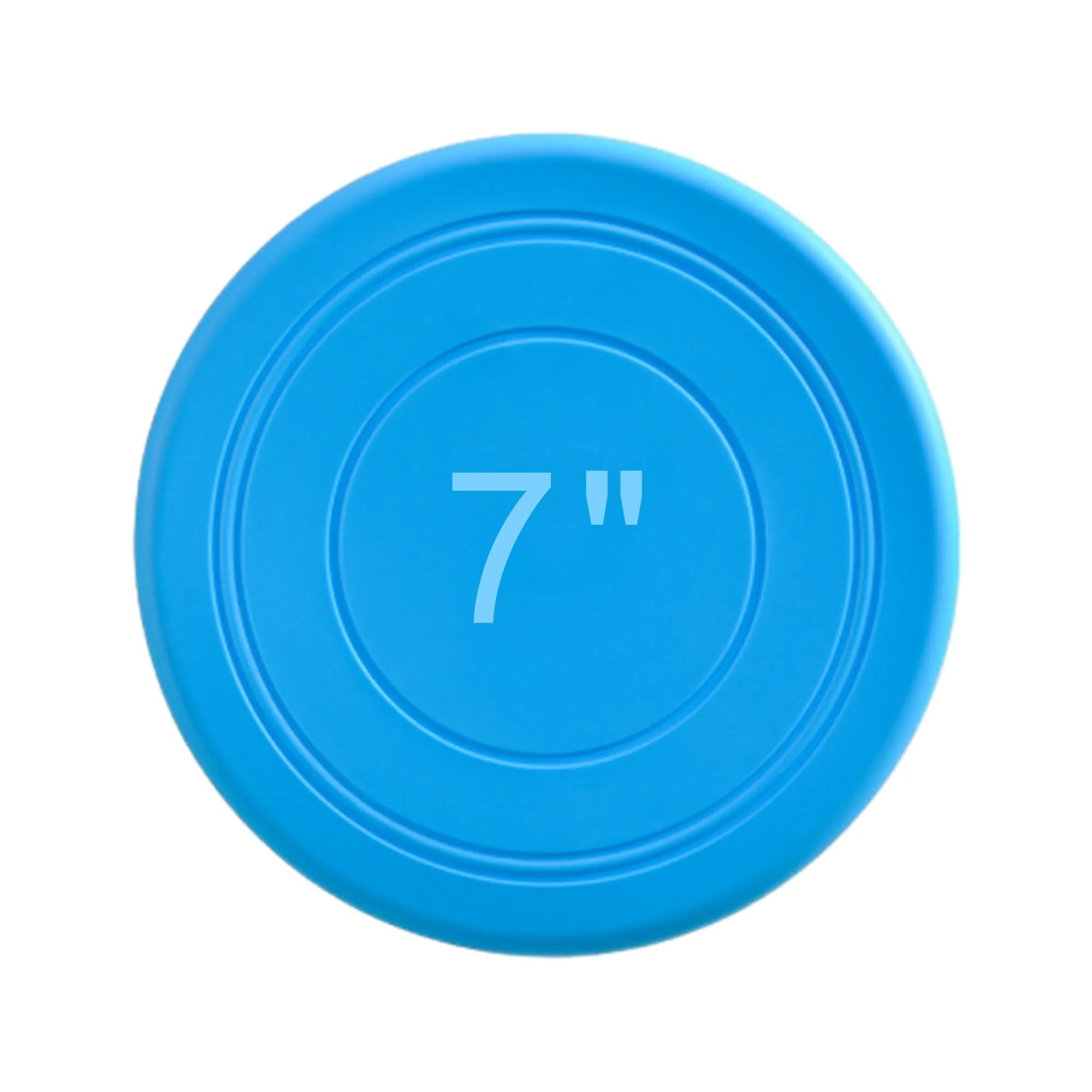 7" Diameter Simple Silicone Pet Game Flyer 2
