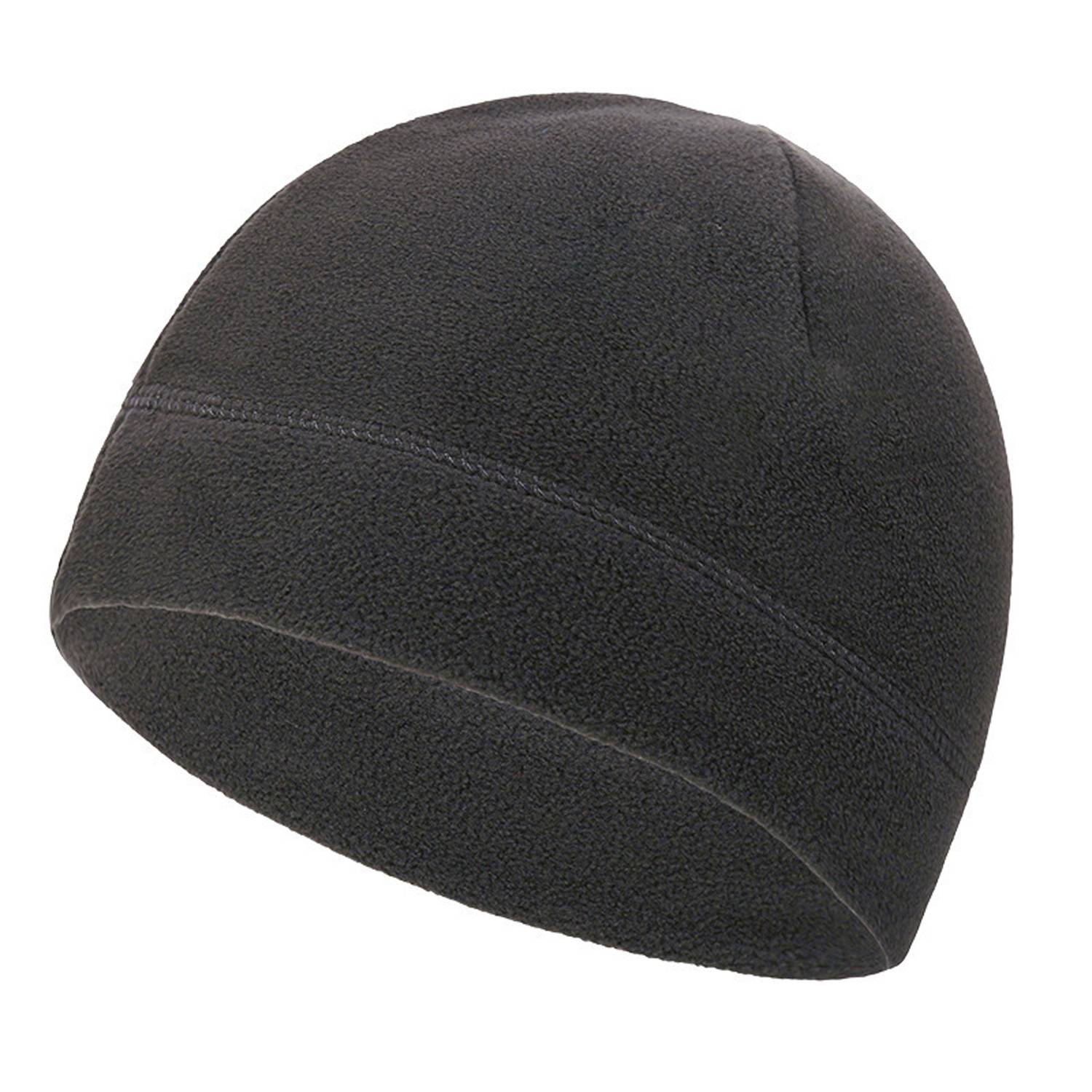Winter Warm Watch Cap Soft Fleece Brimless Hat 12