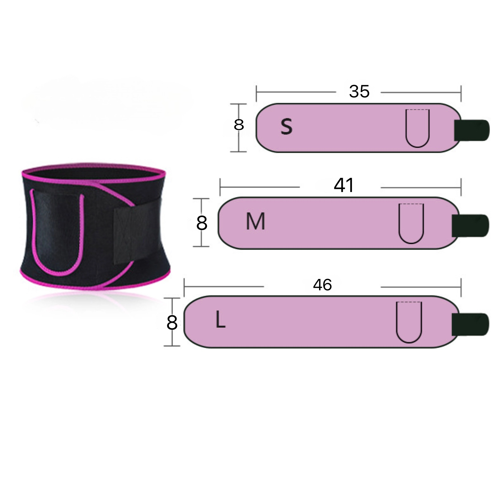 MOQ 50pcs Waist Trainer Trimmer 2