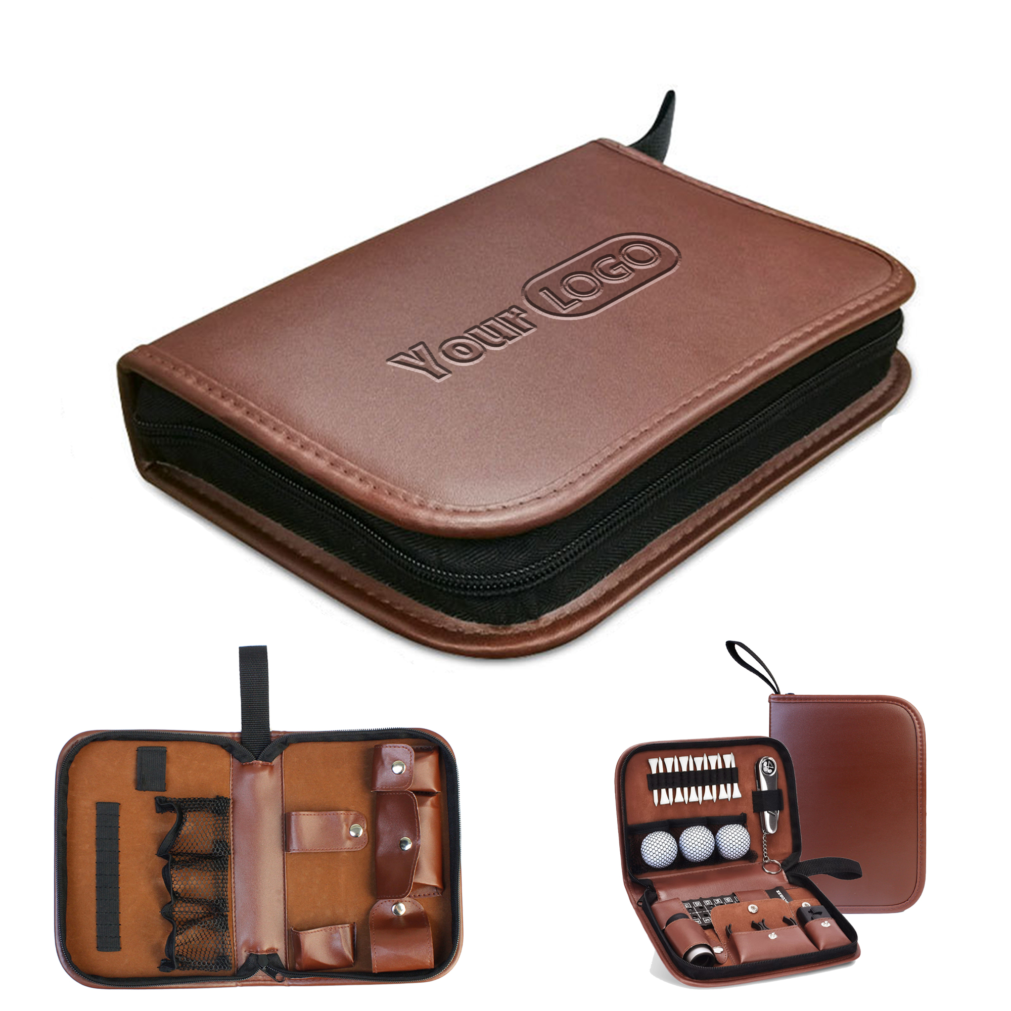 PU Leather Golf Organizer Case 3
