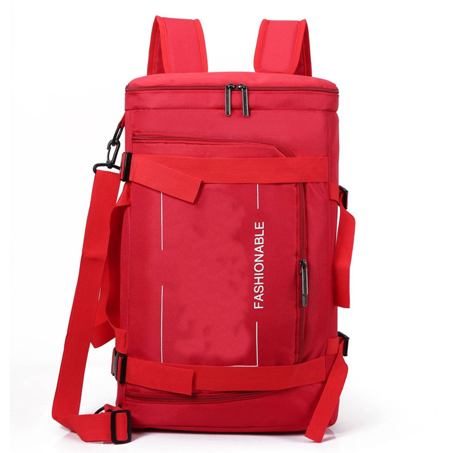 Nylon Travel Duffel Backpack 3