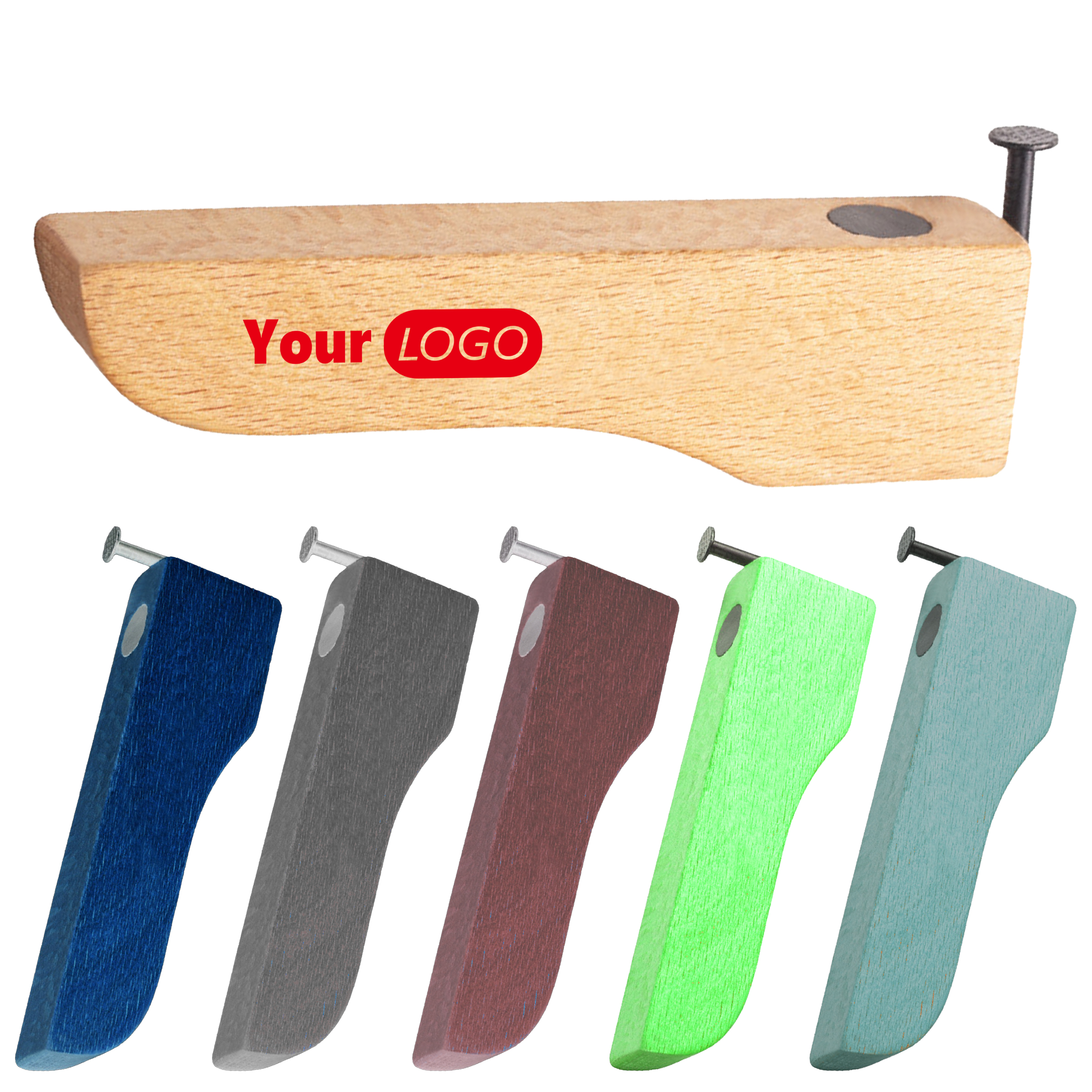 Wood Rustic Bottle Opener With Custom Logo 2