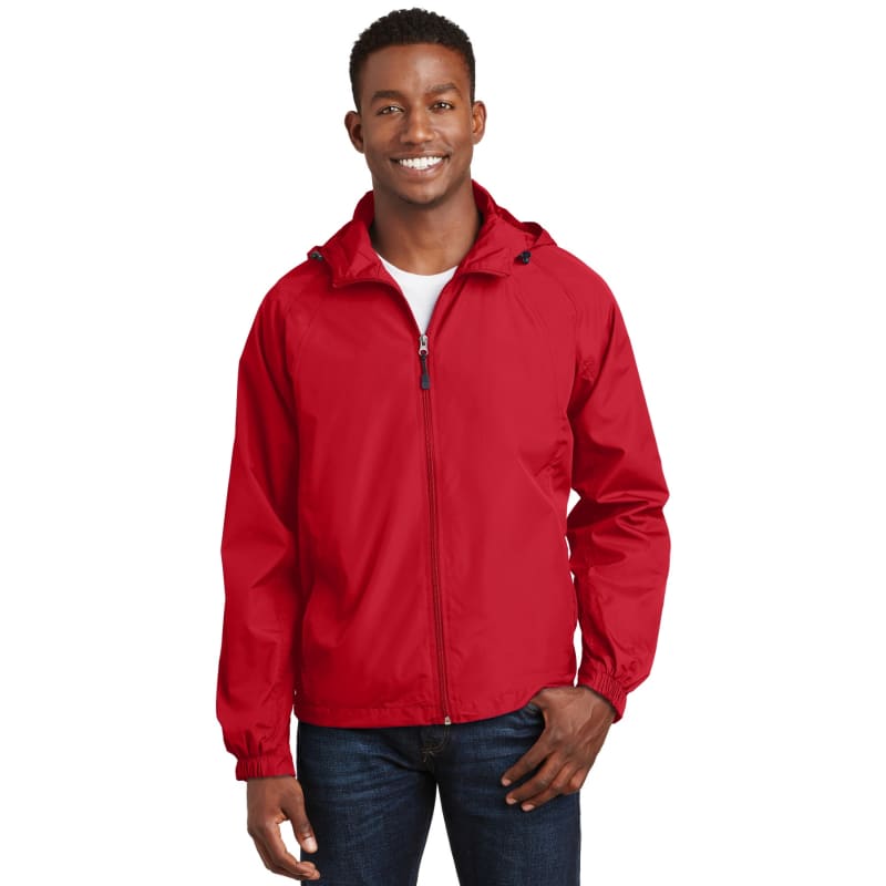 Sport-Tek Hooded Raglan Jacket. 20