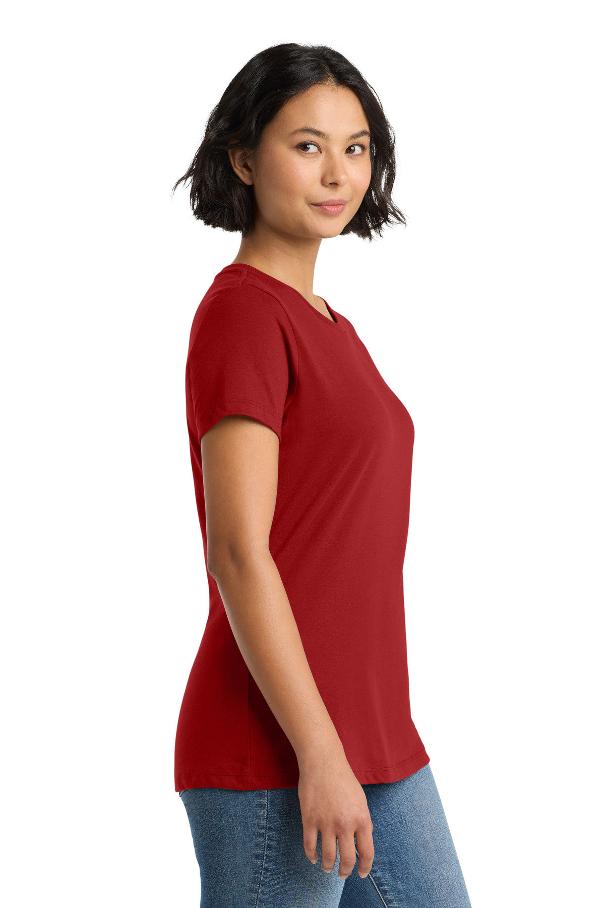 District Women's Perfect Weight Tee. DM104L 26