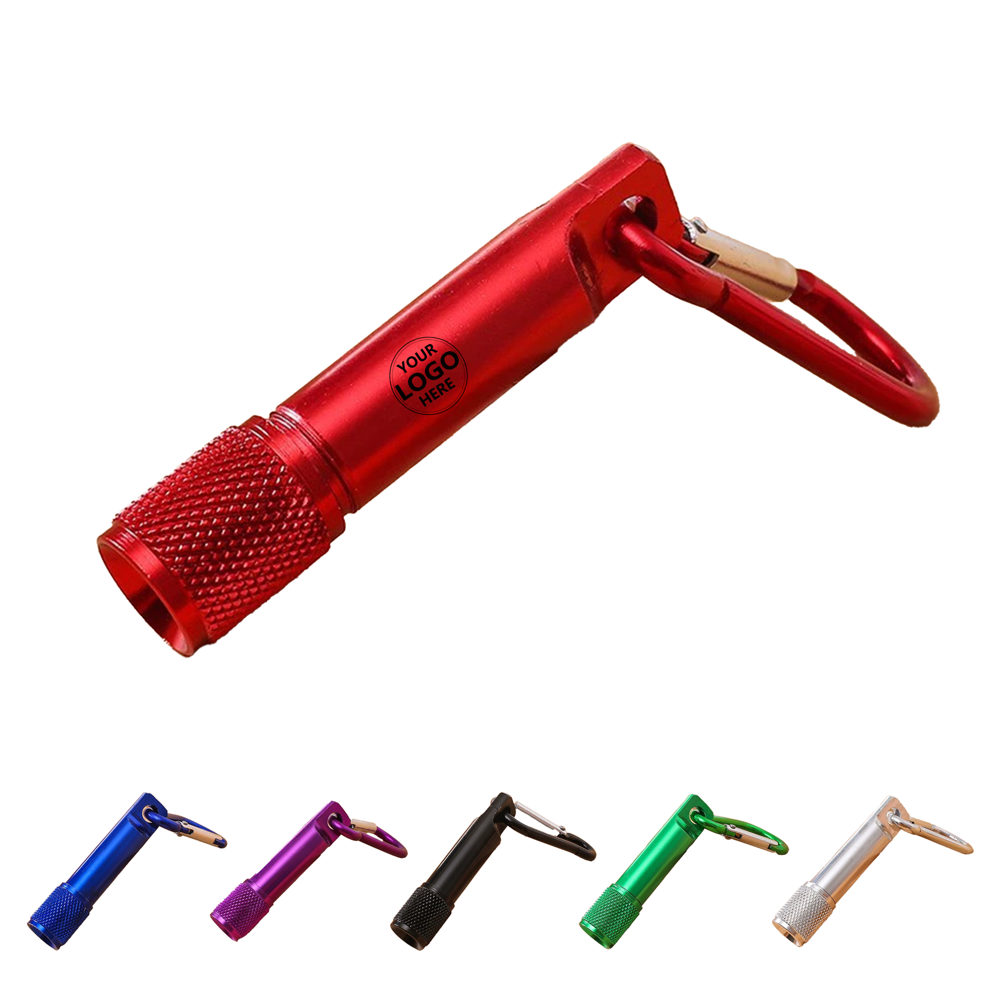 Mini High-Power LED Aluminum Flashlight 2