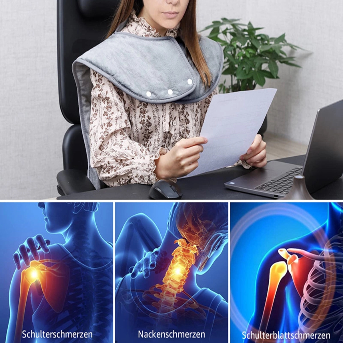Heating Pad For Back Pain Relief 3