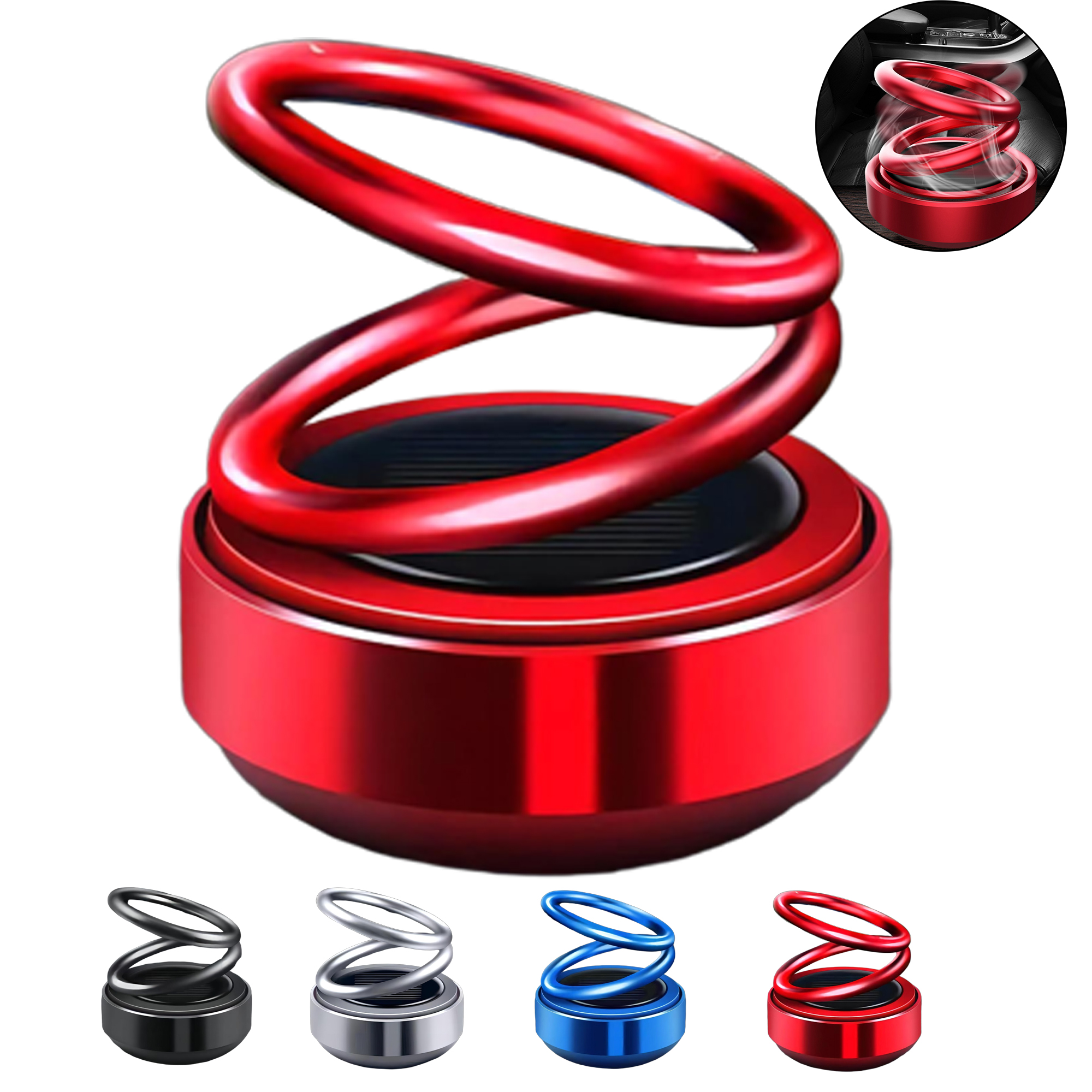 Solar Powered Car Air Purifier 5