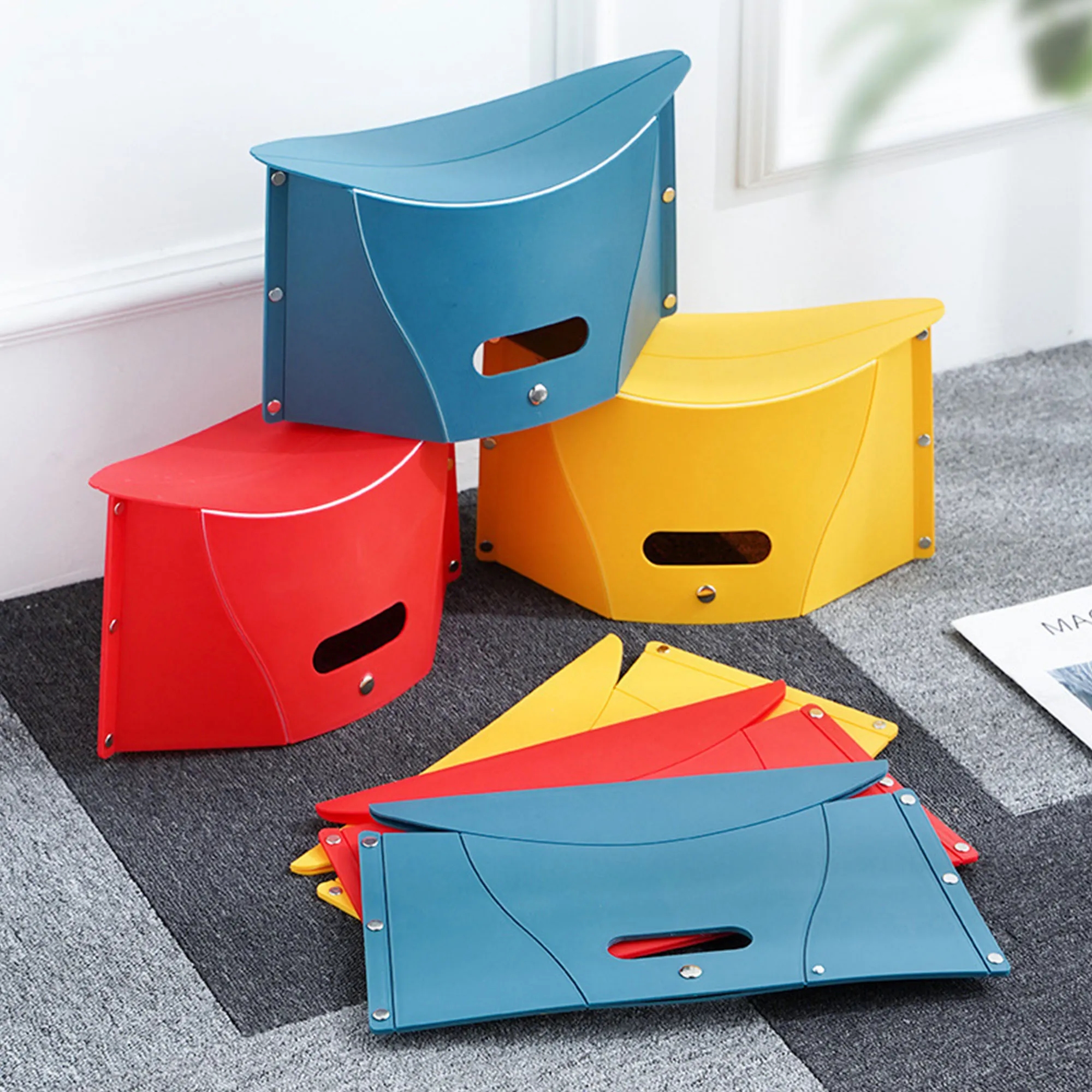 Portable Folding Stool For Outdoor Camping Fishing 4